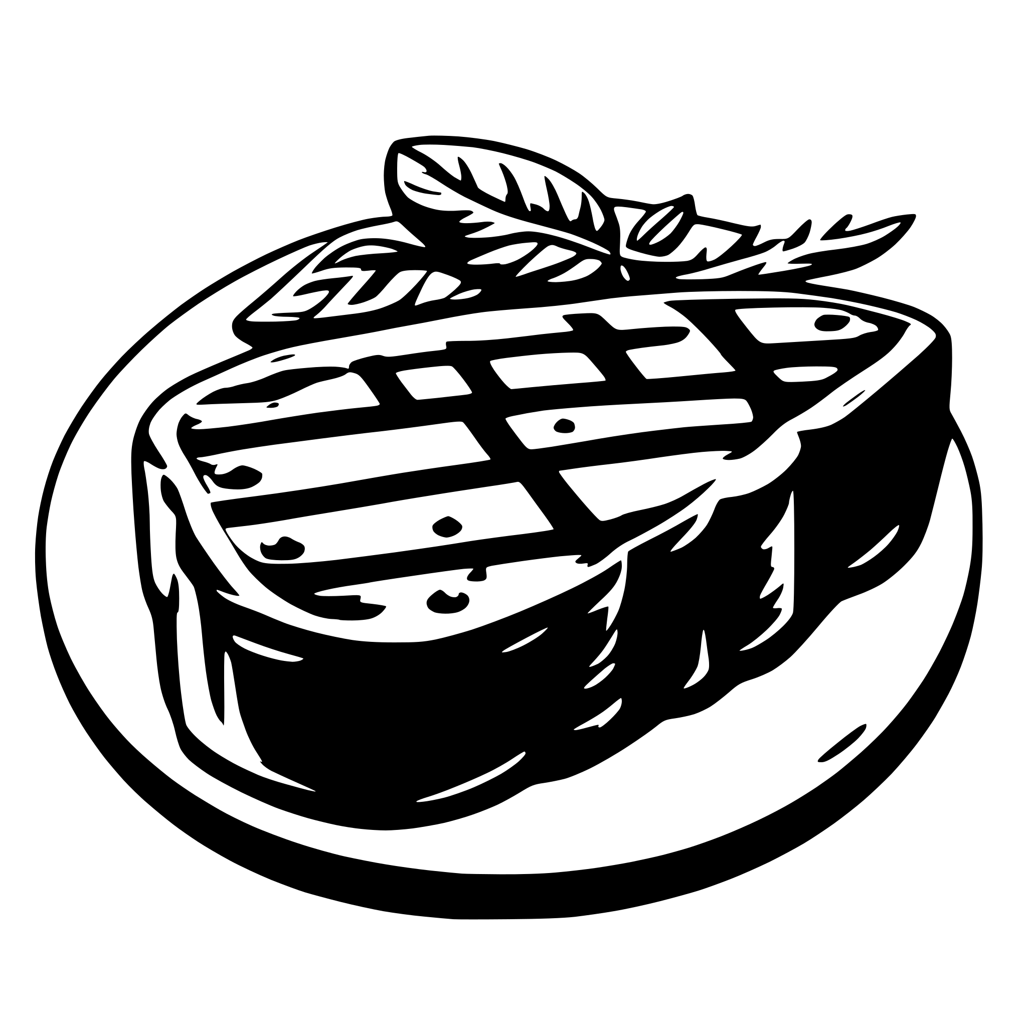 AI-generated SVG of 'steak'
