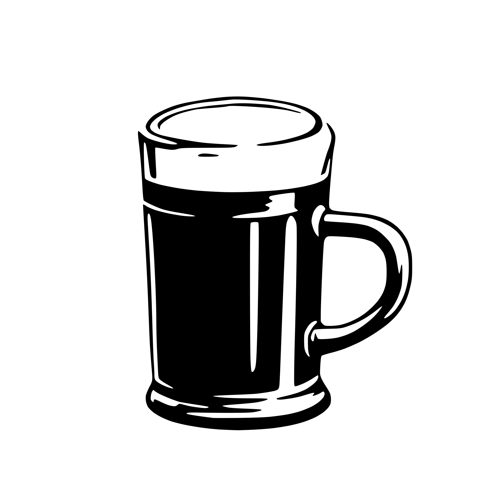 AI-generated SVG of 'beer mug'