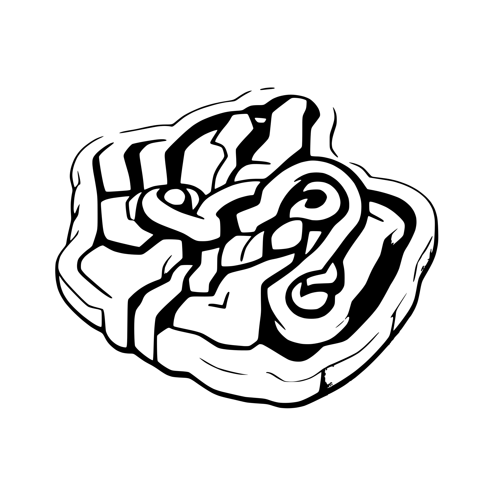 AI-generated SVG of a 3d keyboard key with an infinity icon on it. blue and gray style.