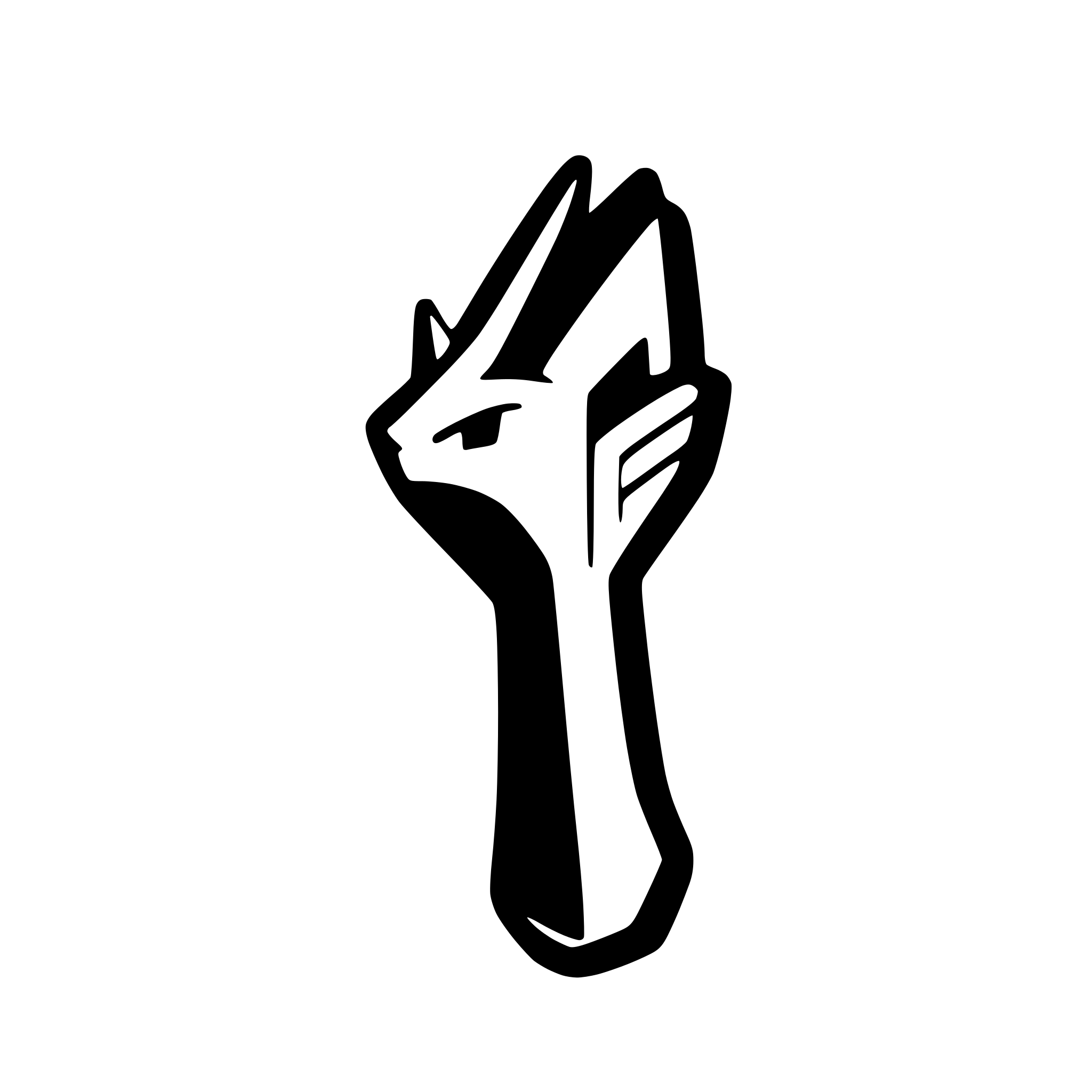 AI-generated SVG of a dragon