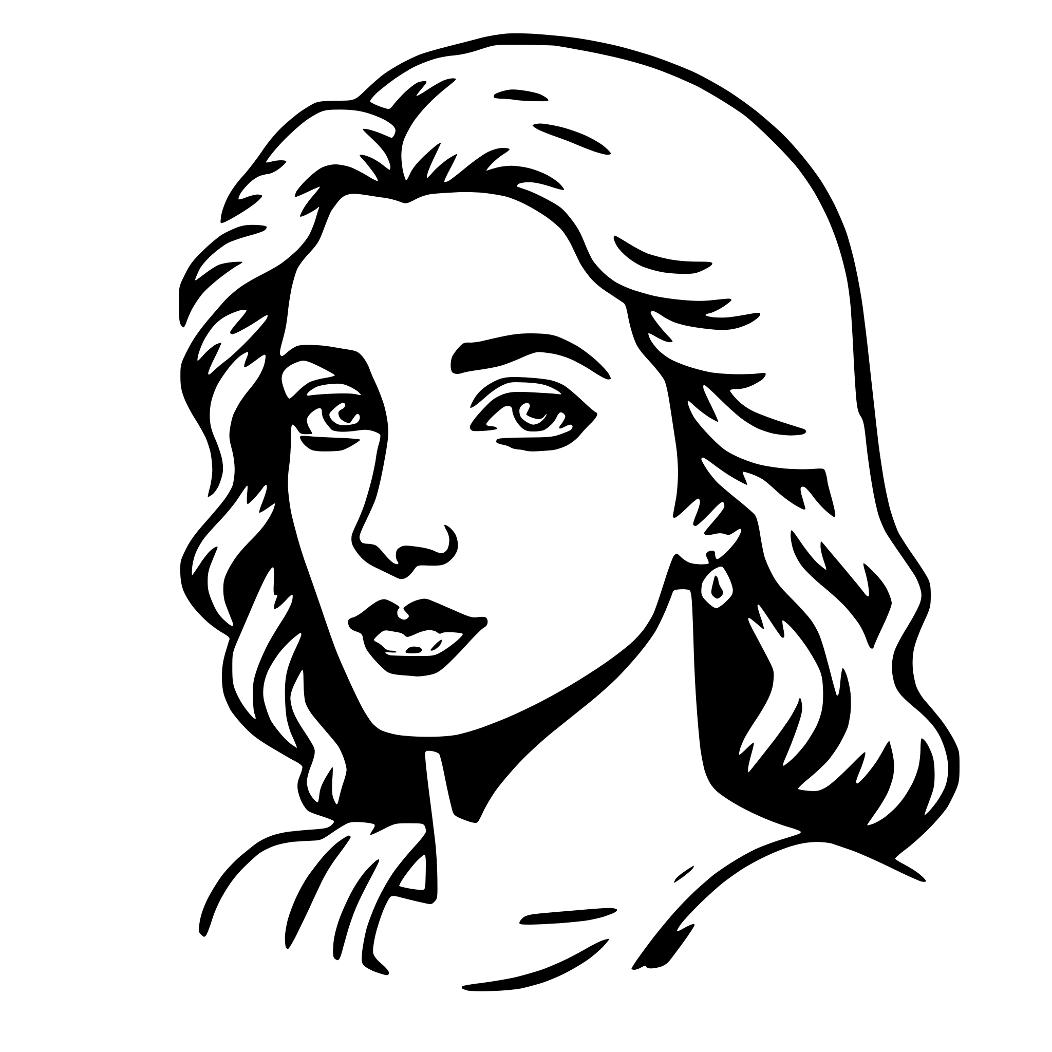 AI-generated SVG of 'aphrodite'