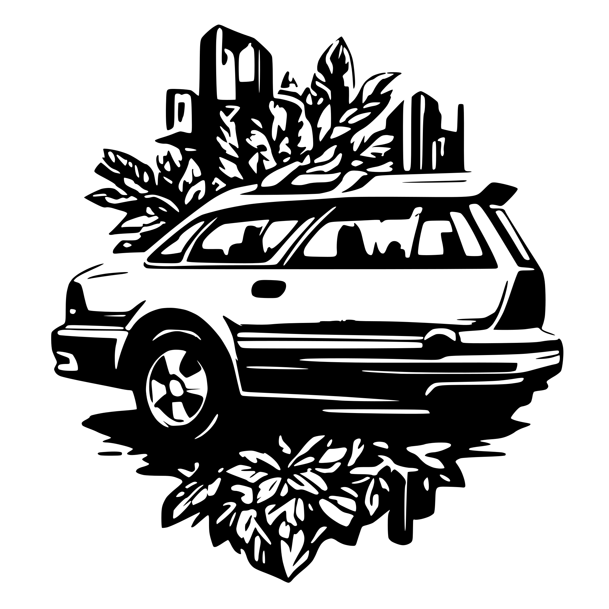 AI-generated SVG of 'volvo v70'