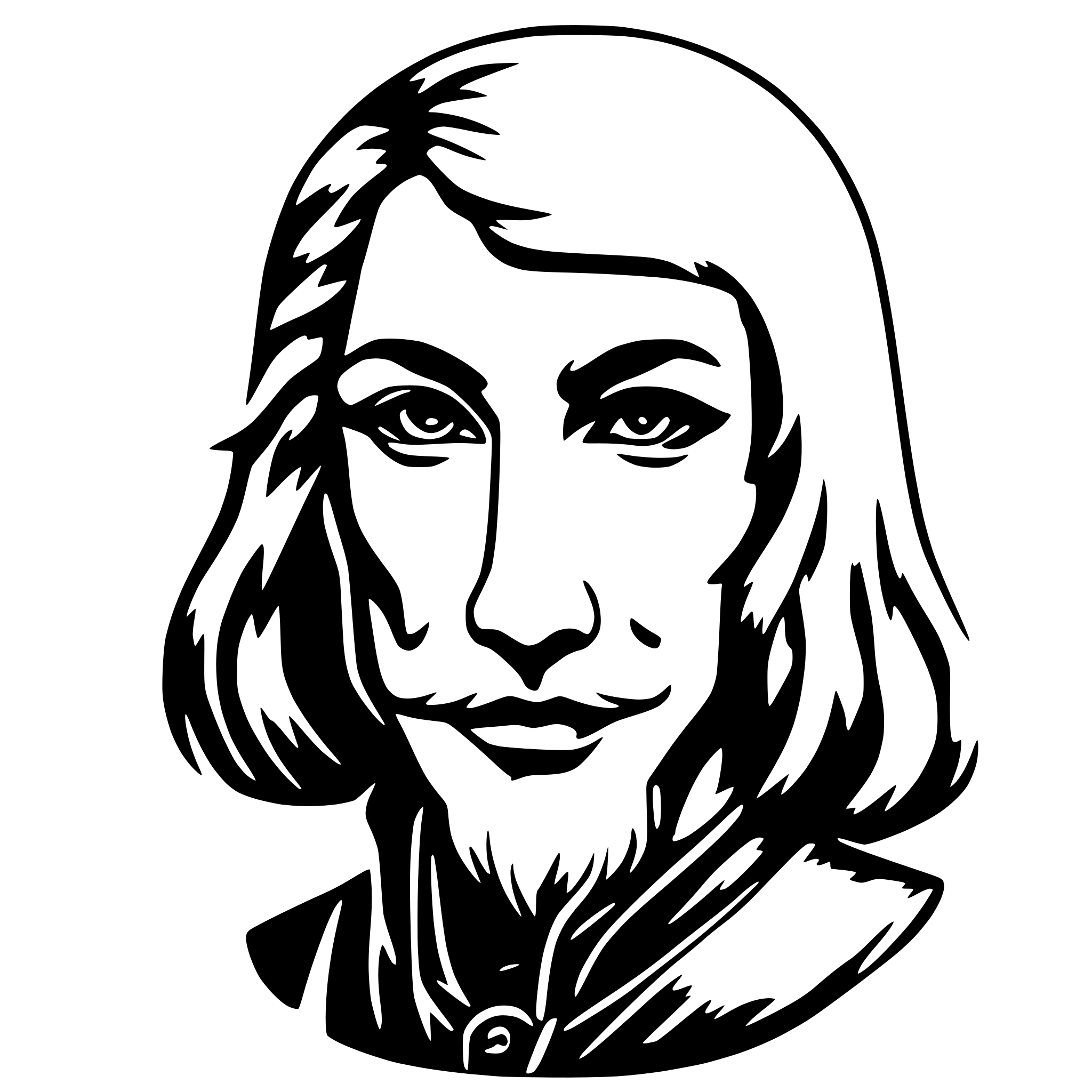 AI-generated SVG of '灯泡，文章，正面图'