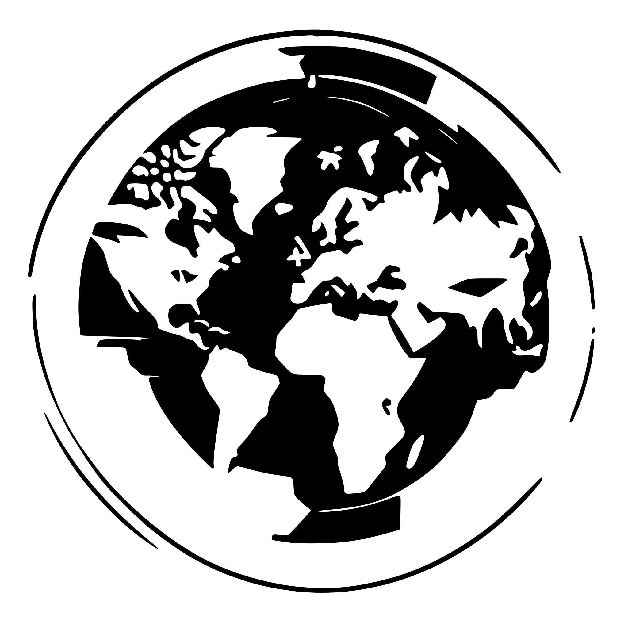 AI-generated SVG of 'kompass grafik vektor weltkarte'
