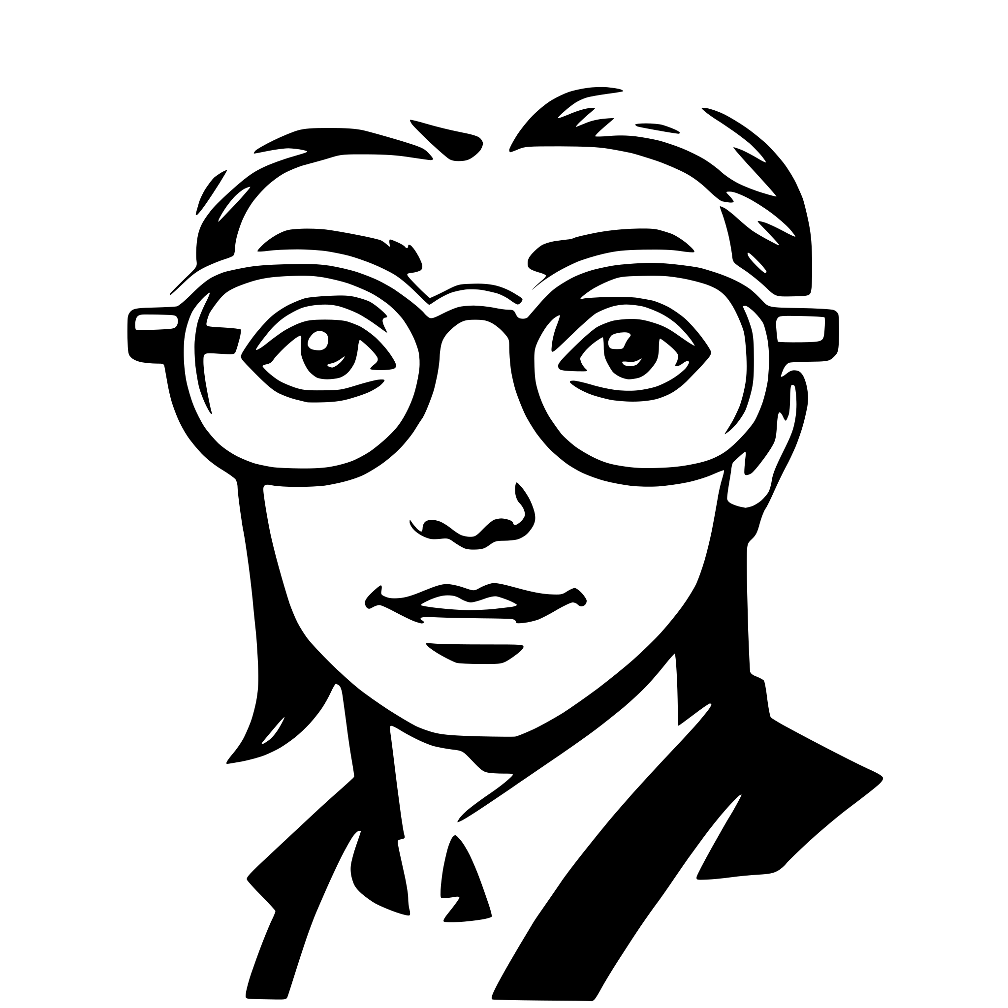 AI-generated SVG of 'optician'