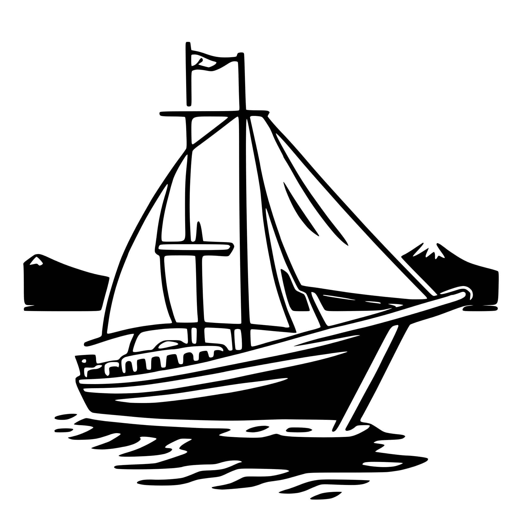 AI-generated SVG of a tangaroa