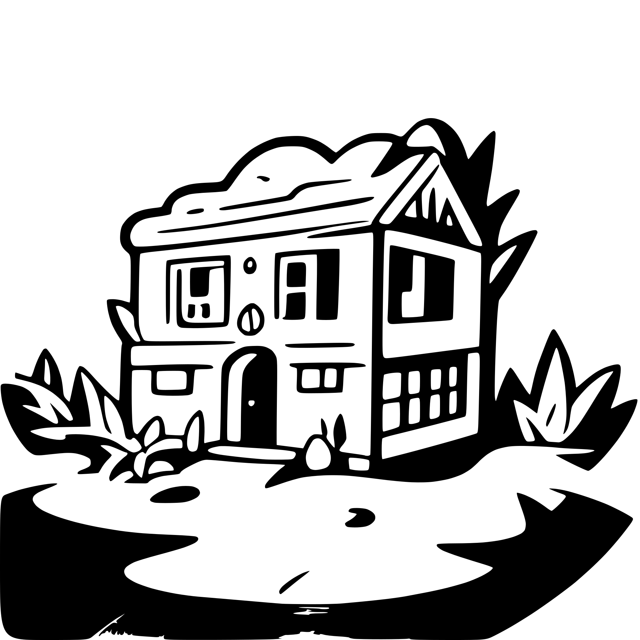 AI-generated SVG of a A logo for a bnb place by the beach.