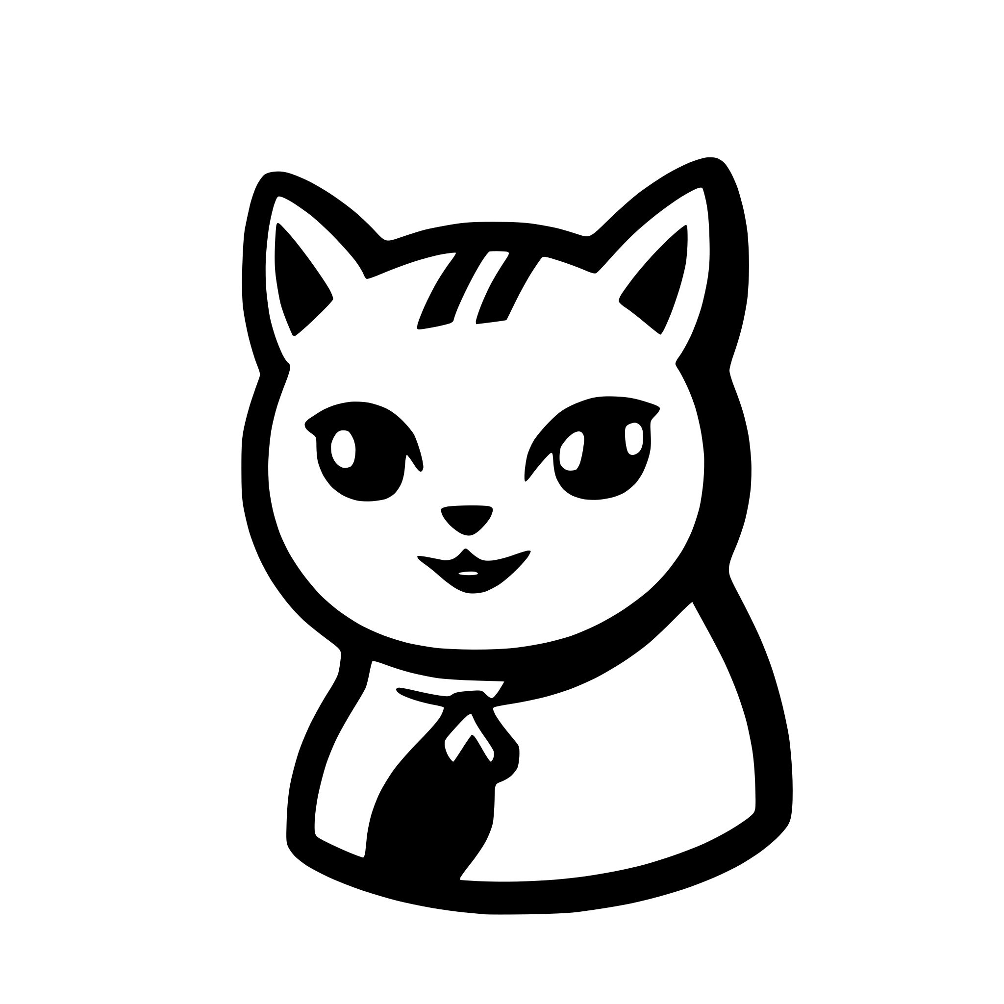 AI-generated SVG of a Cat