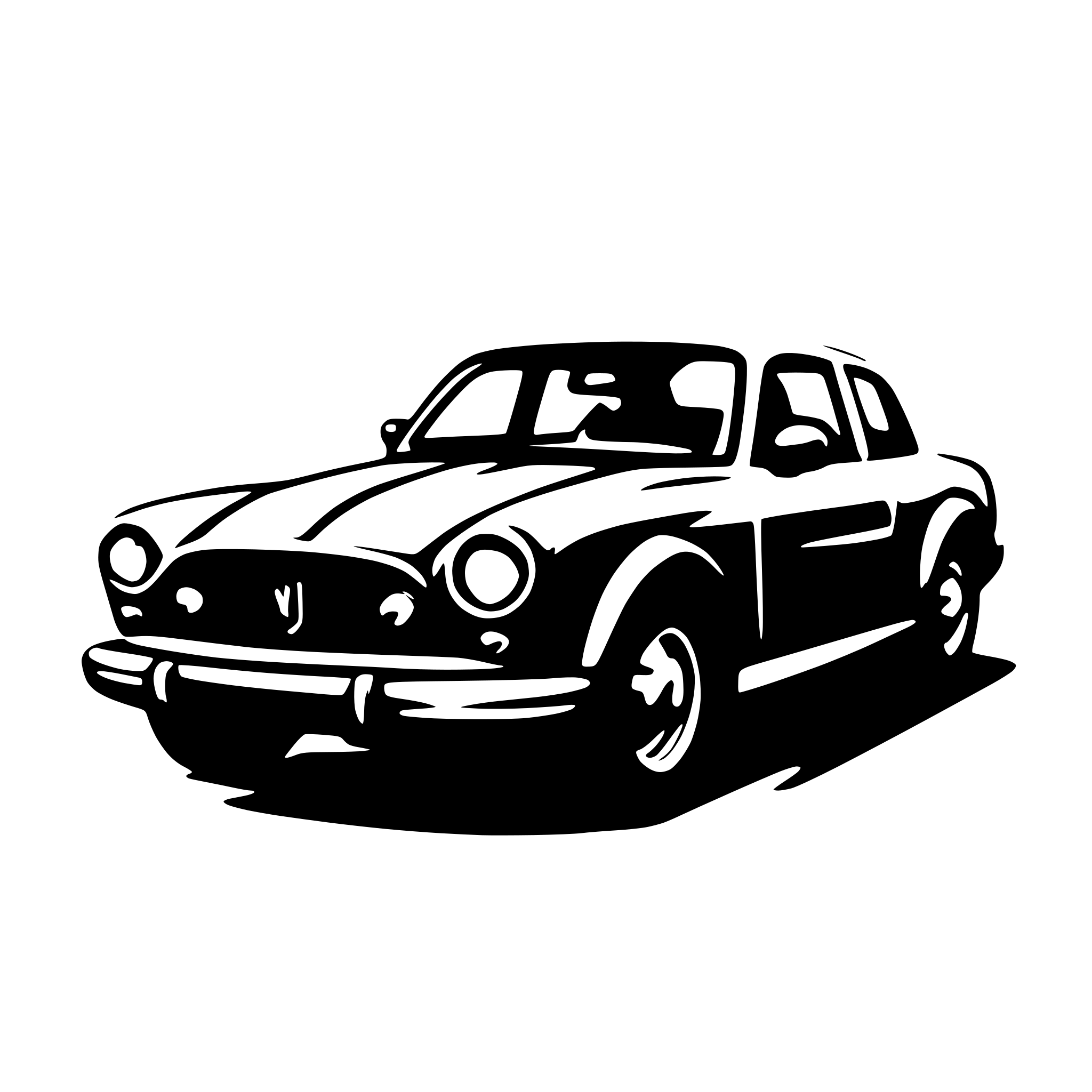 AI-generated SVG of a car