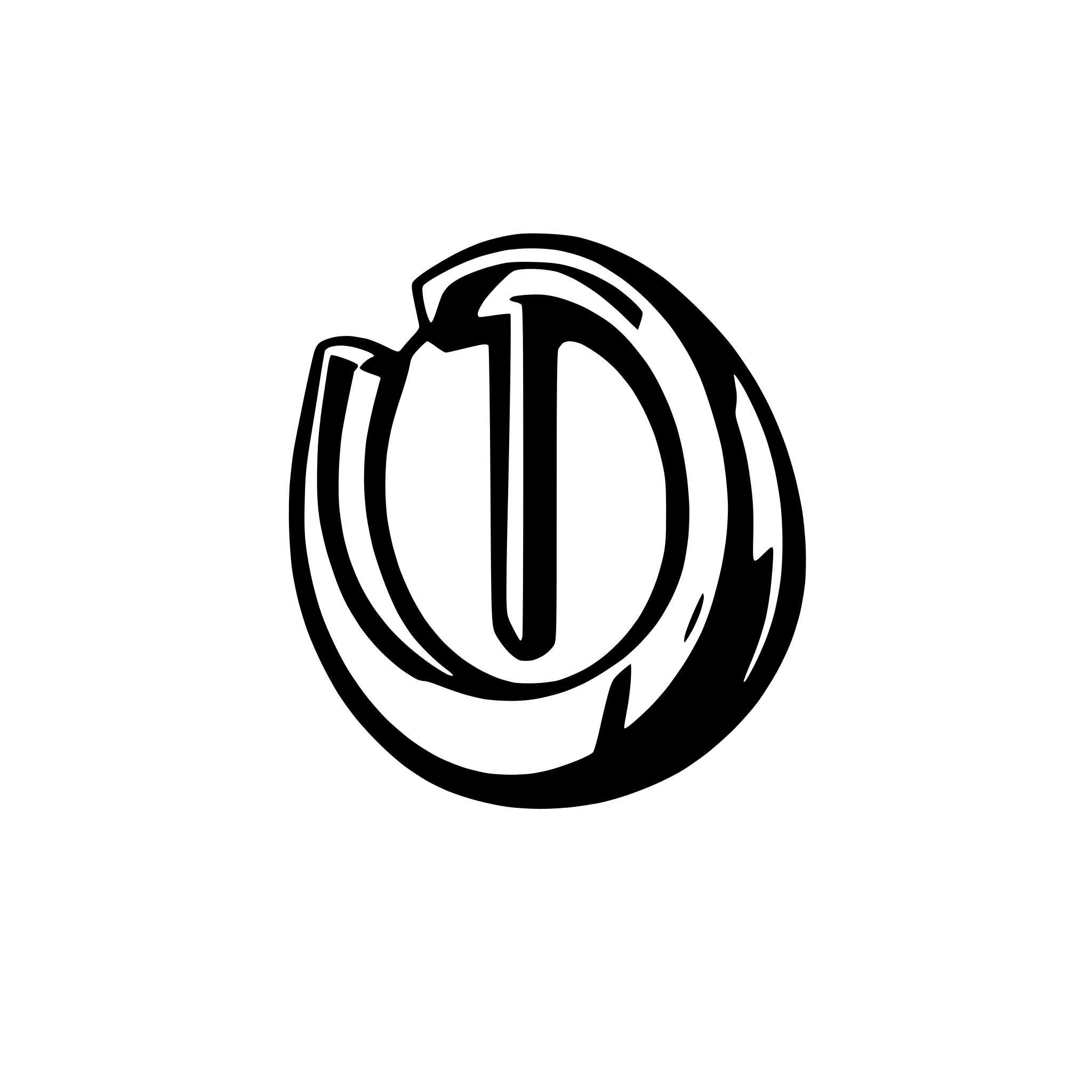 AI-generated SVG of a a simple flat horseshoe