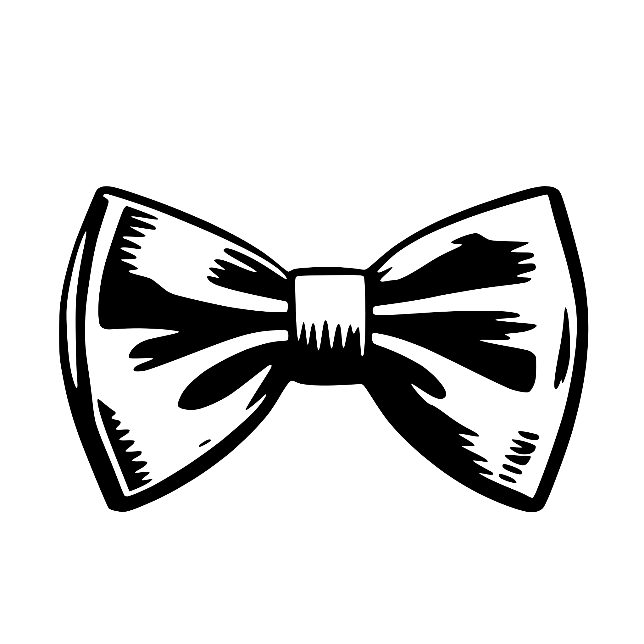 AI-generated SVG of a bow tie