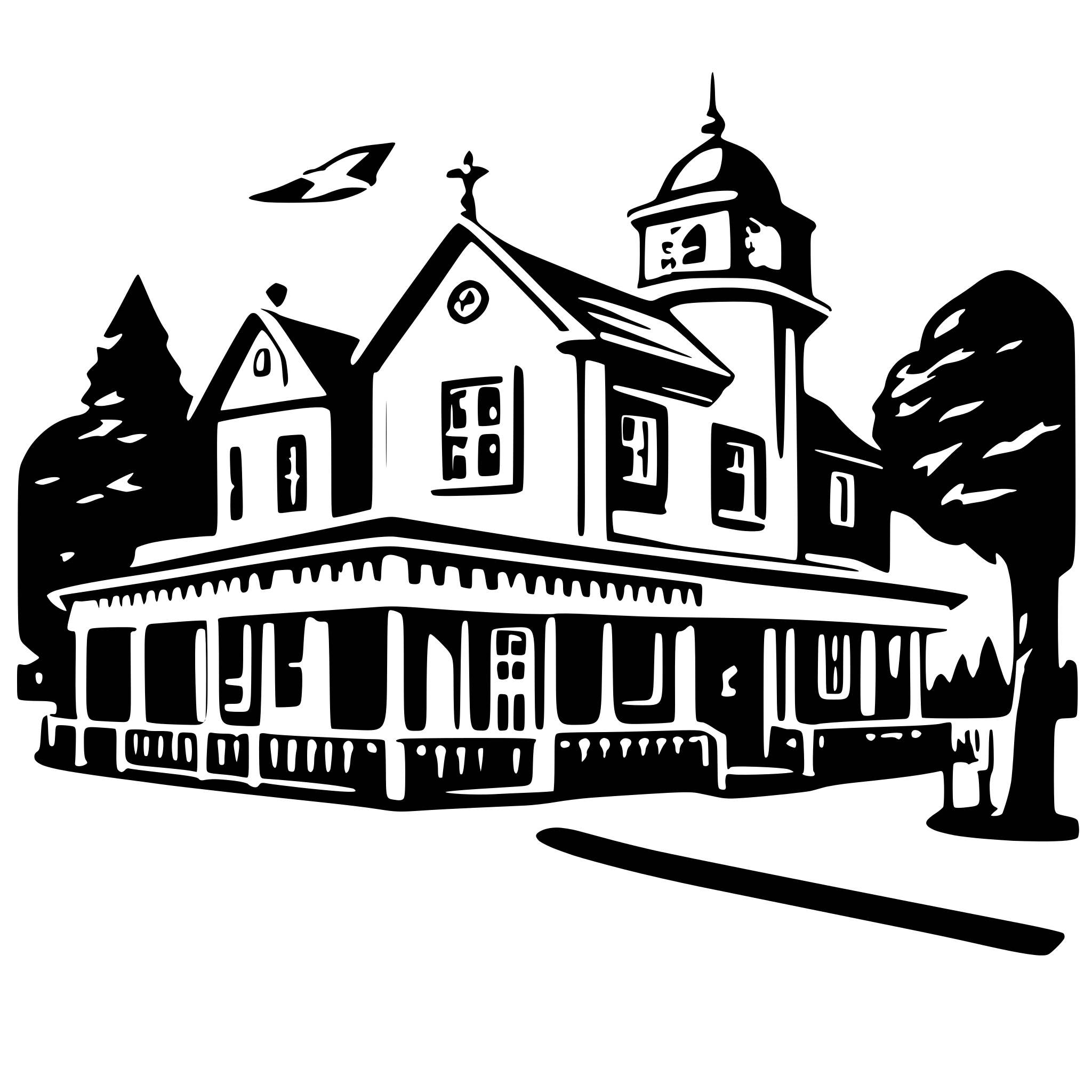 AI-generated SVG of a Stars Hollow