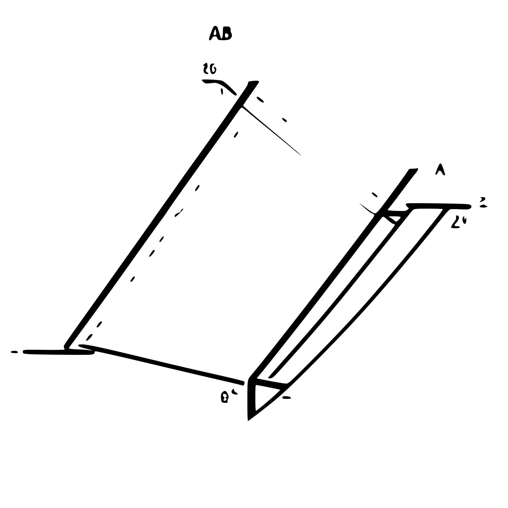 AI-generated SVG of a A line AB 80 mm long has its end A 20 mm above HP and 30 mm infront of VP. It is inclined at 30 deg. to HP and 45 deg. to VP. Draw the projections of the line and find apparent lengths and apparent inclinations. AI-generated SVG of a A line AB 80 mm long has its end A 20 mm above HP and 30 mm infront of VP. It is inclined at 30 deg. to HP and 45 deg. to VP. Draw the projections of the line and find apparent lengths and apparent inclinations.