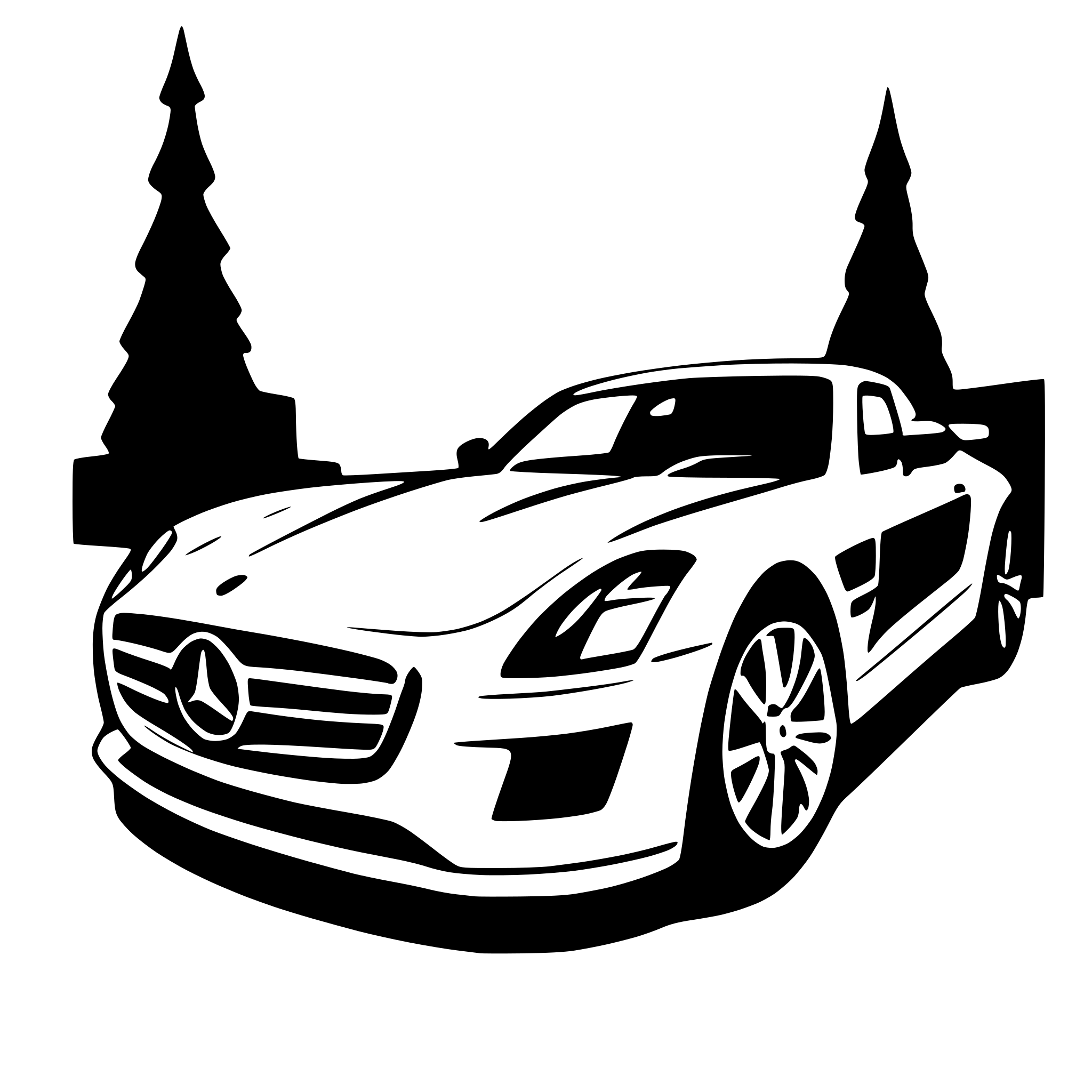 AI-generated SVG of a Mercedes sls a drawing to color in. Without Logos. AI-generated SVG of a Mercedes sls a drawing to color in. Without Logos.