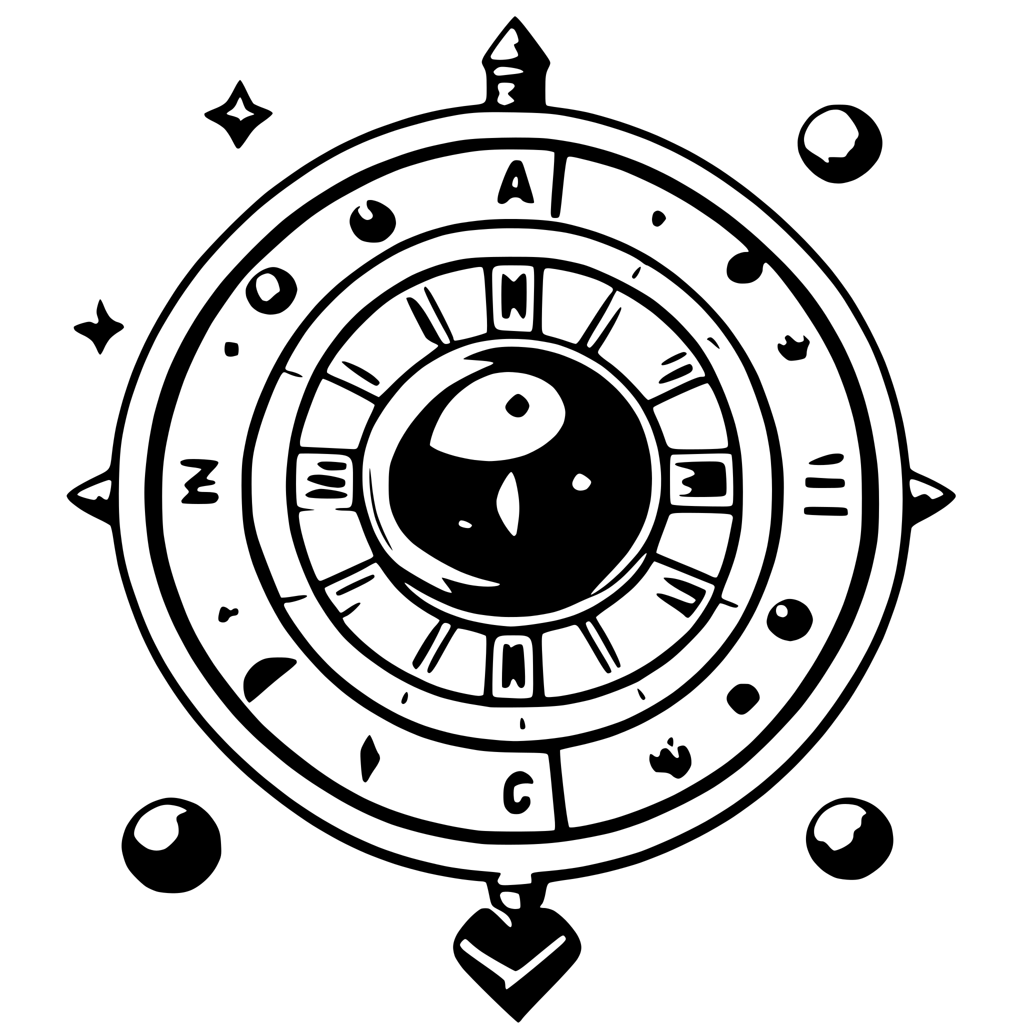AI-generated SVG of 'astrology'