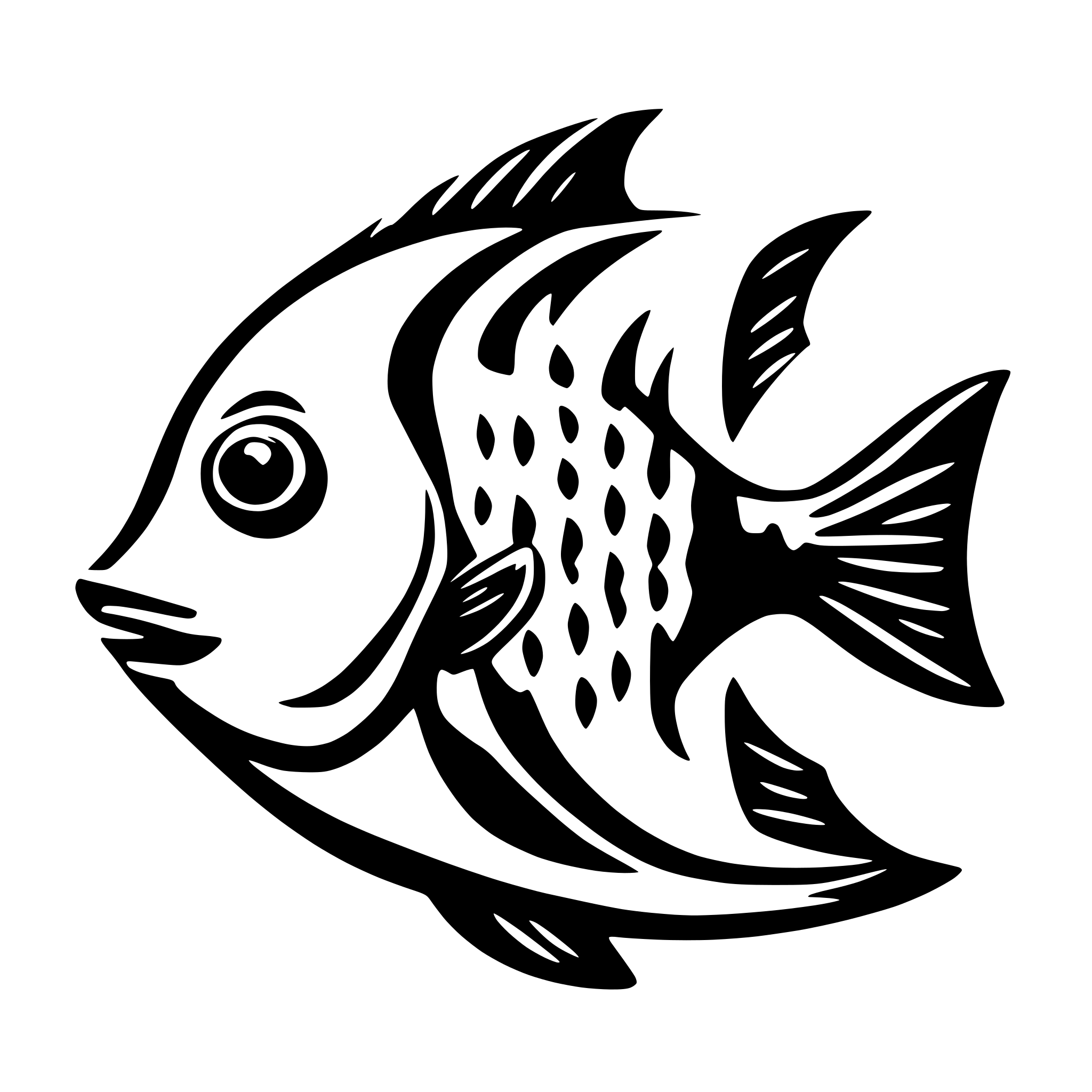 AI-generated SVG of 'create a fish'