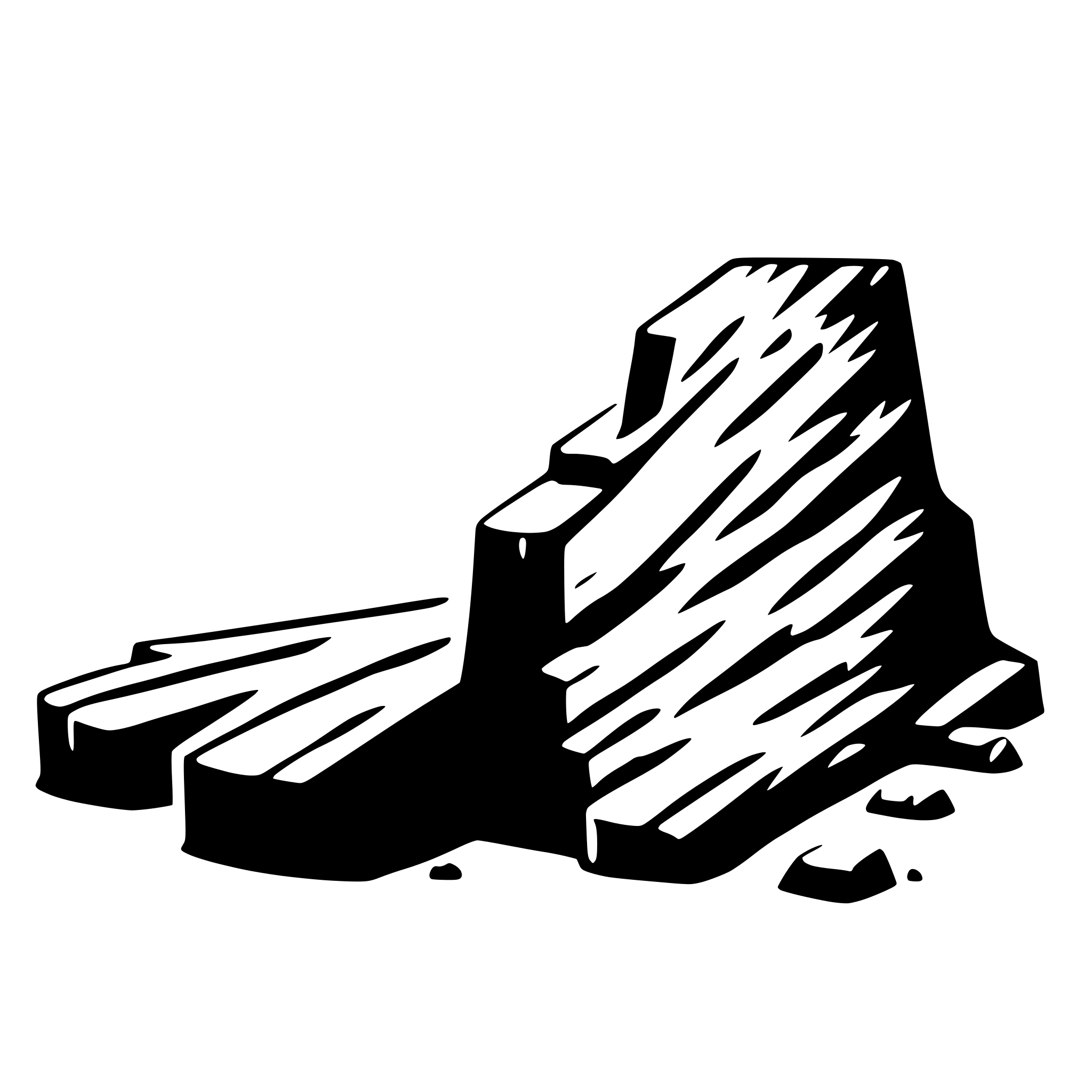 AI-generated SVG of a log