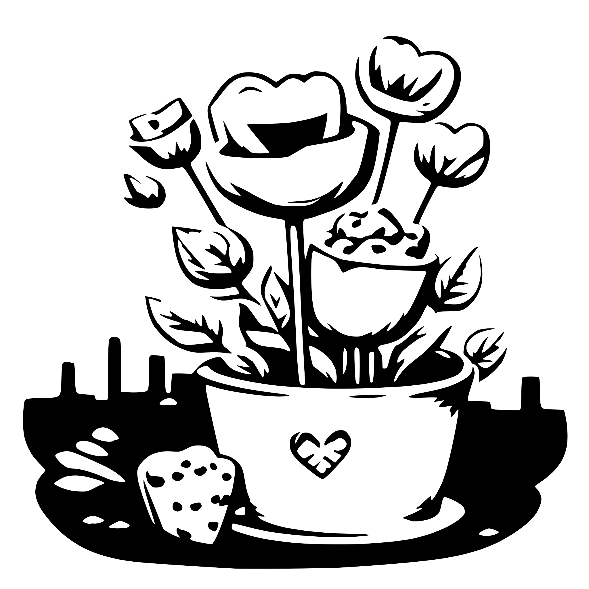 AI-generated SVG of 'cute Valentine’s Day'