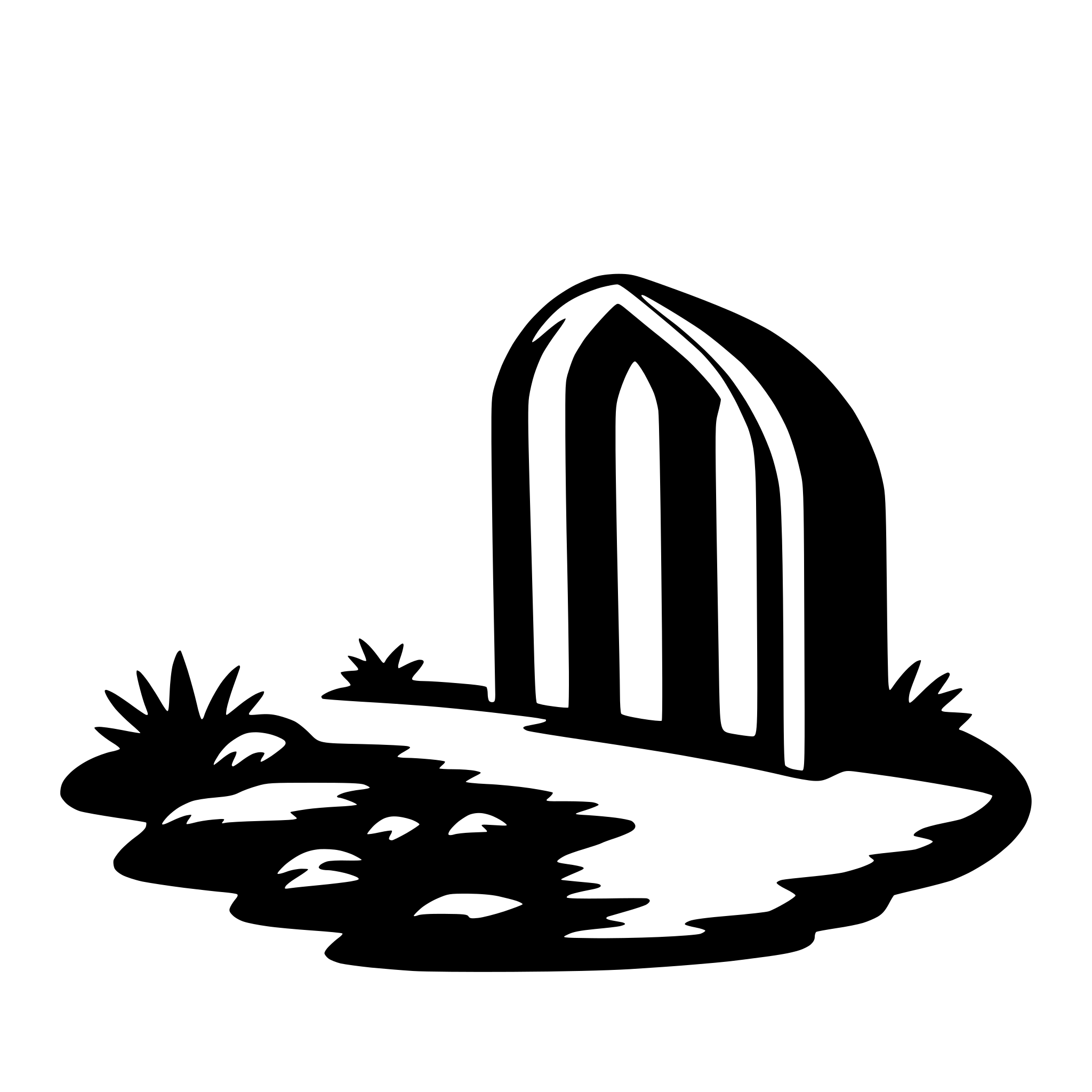 AI-generated SVG of 'rainbow'