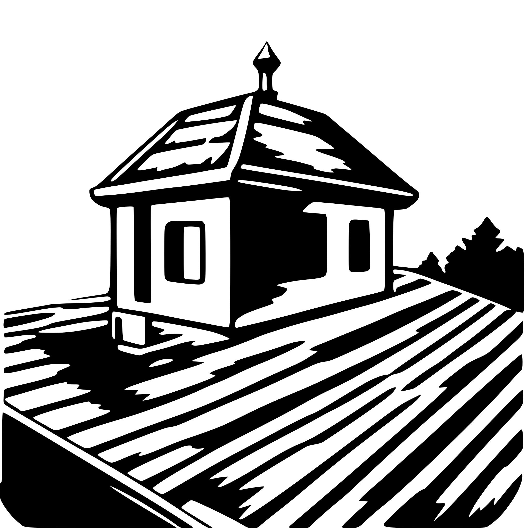 AI-generated SVG of a roof