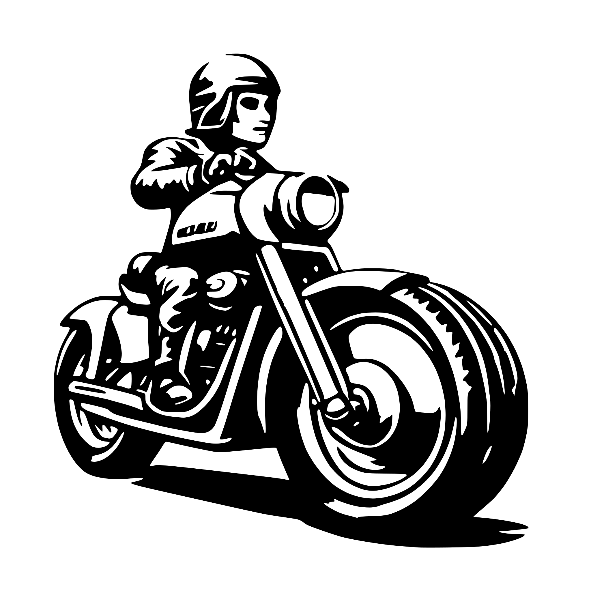 AI-generated SVG of a eder motos