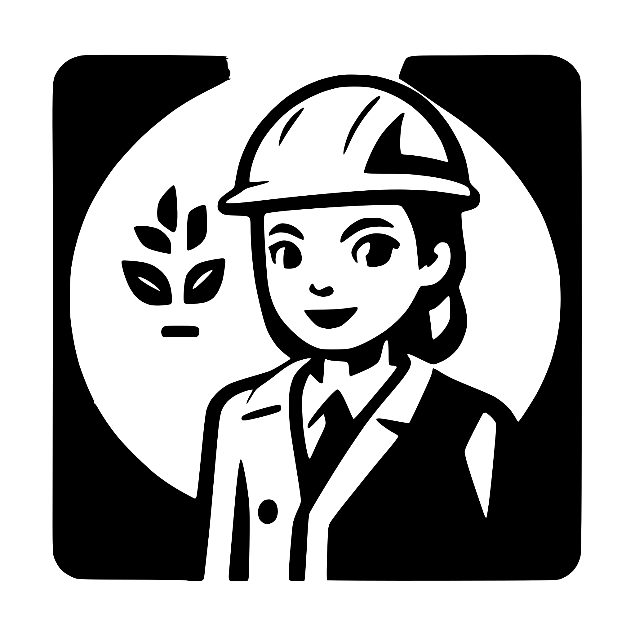 AI-generated SVG of a generate factory supervisor icon