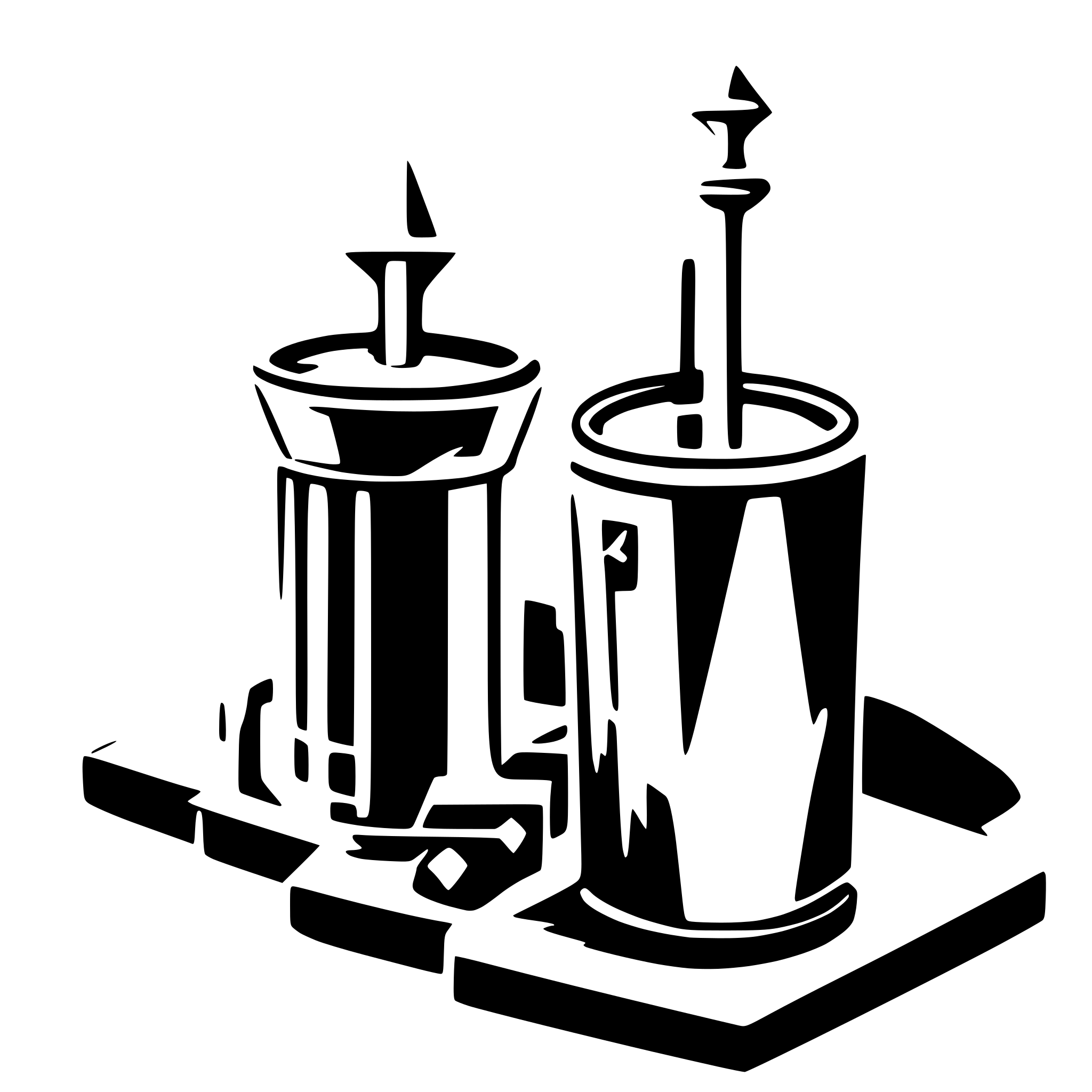 AI-generated SVG of 'argentinian mate, geometric lines'