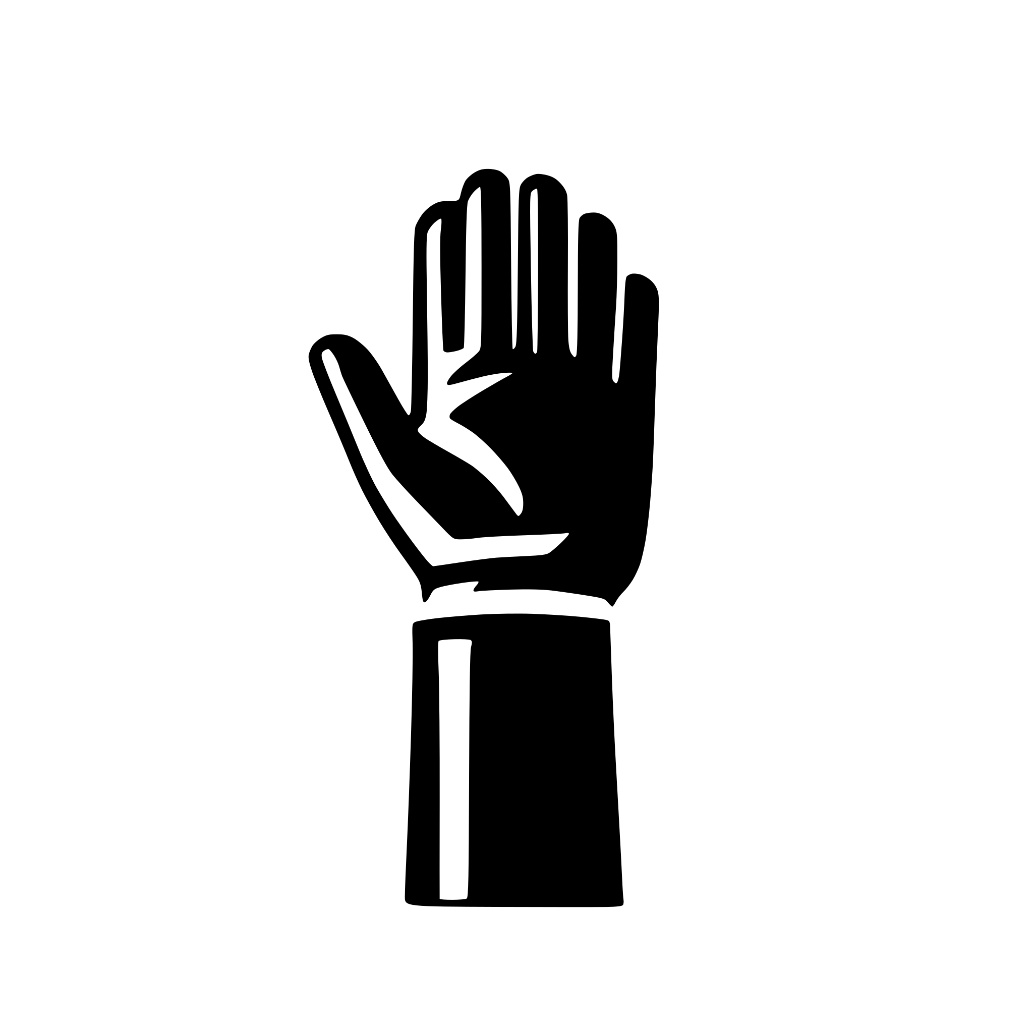 AI-generated SVG of 'hands, highfive'