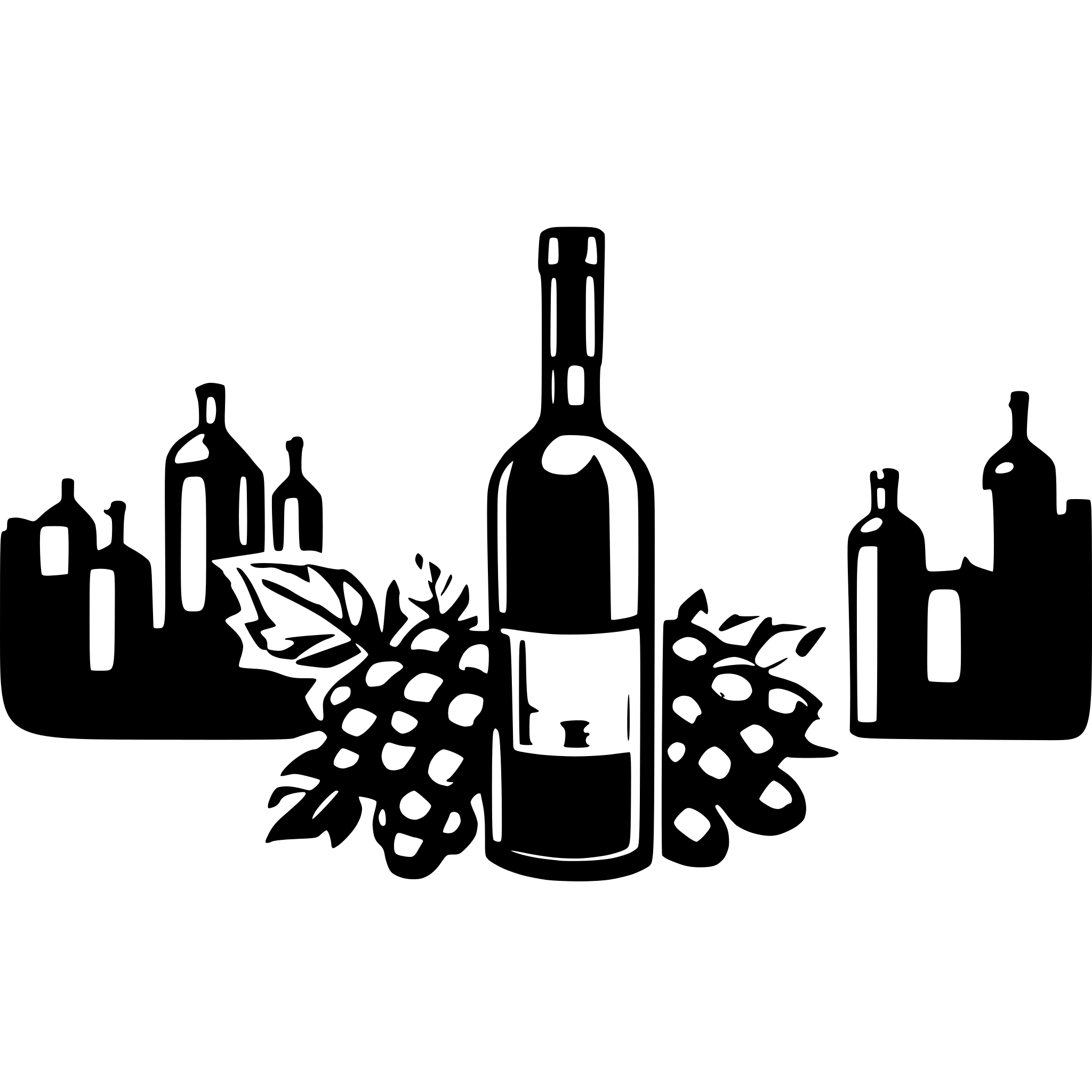AI-generated SVG of a fance wine box design