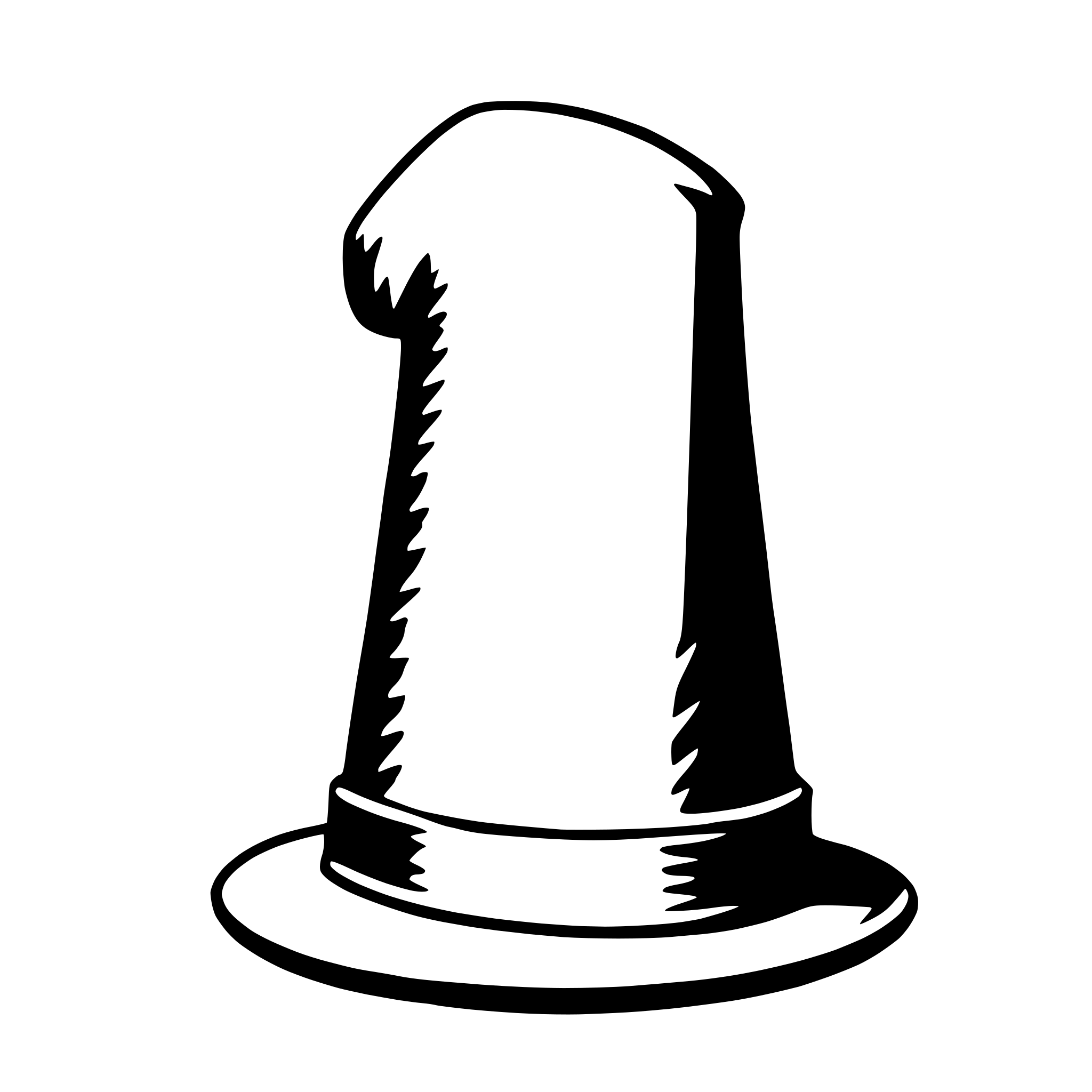 AI-generated SVG of 'christmas hat'