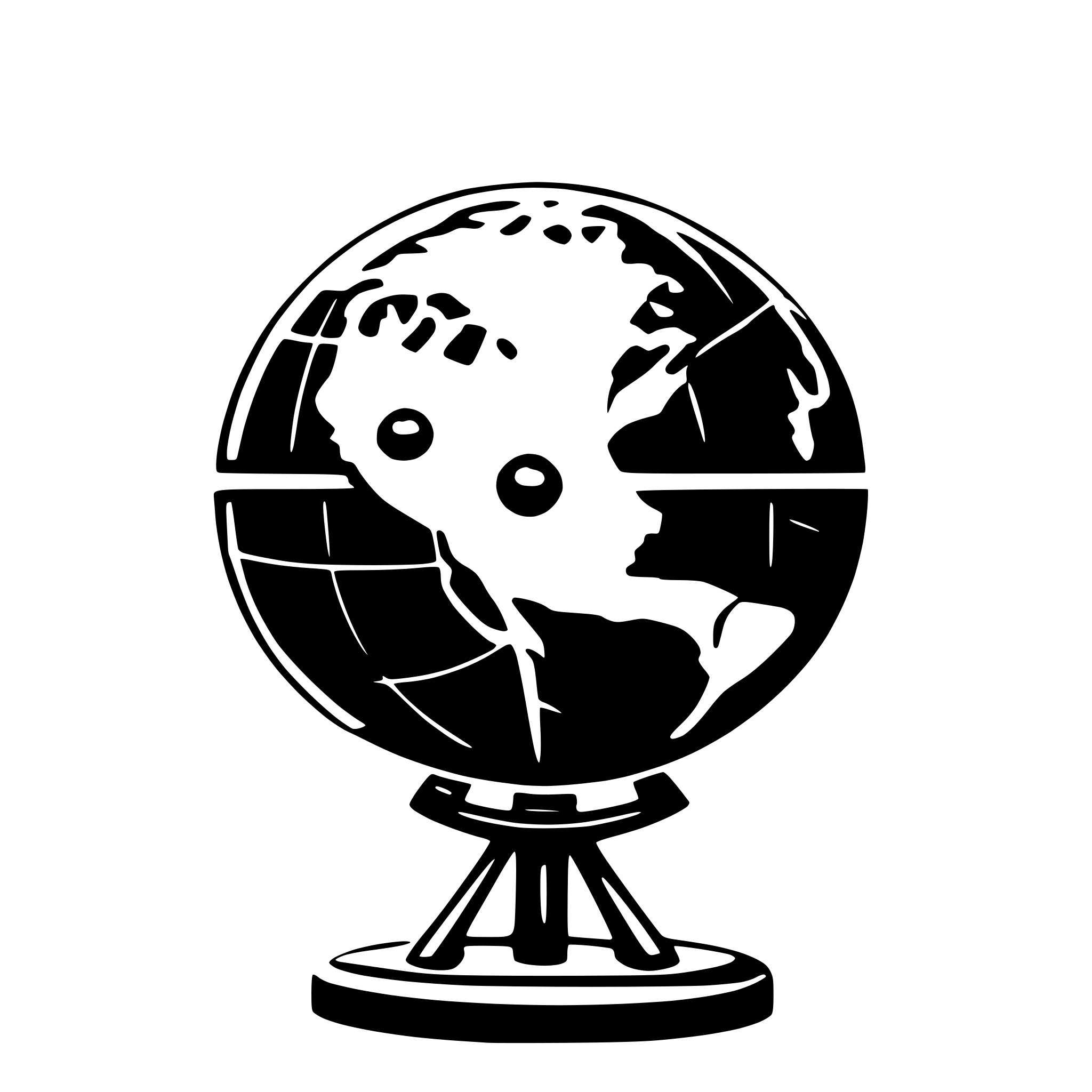 AI-generated SVG of a Artificial Intelligence Earth