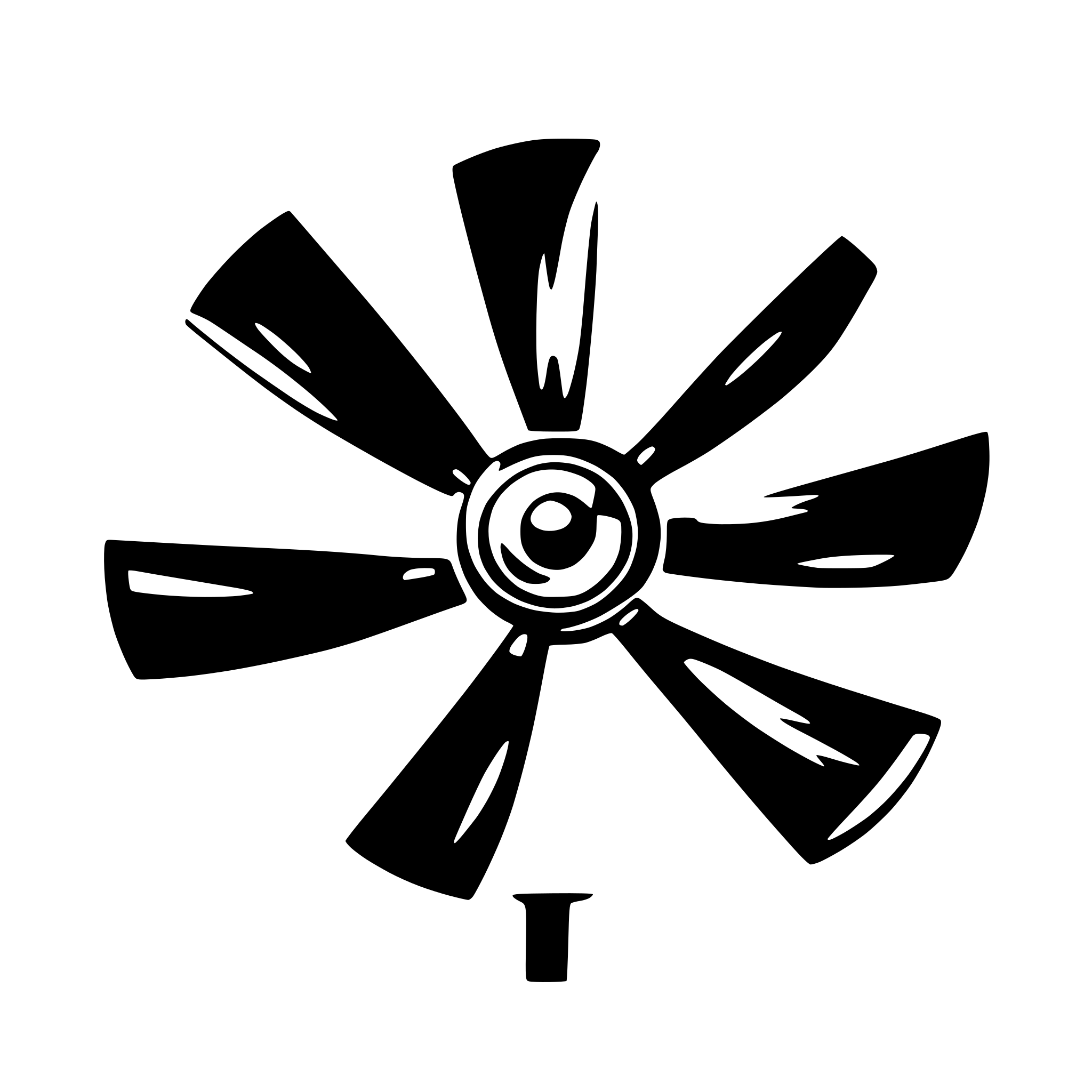 AI-generated SVG of 'Fan'