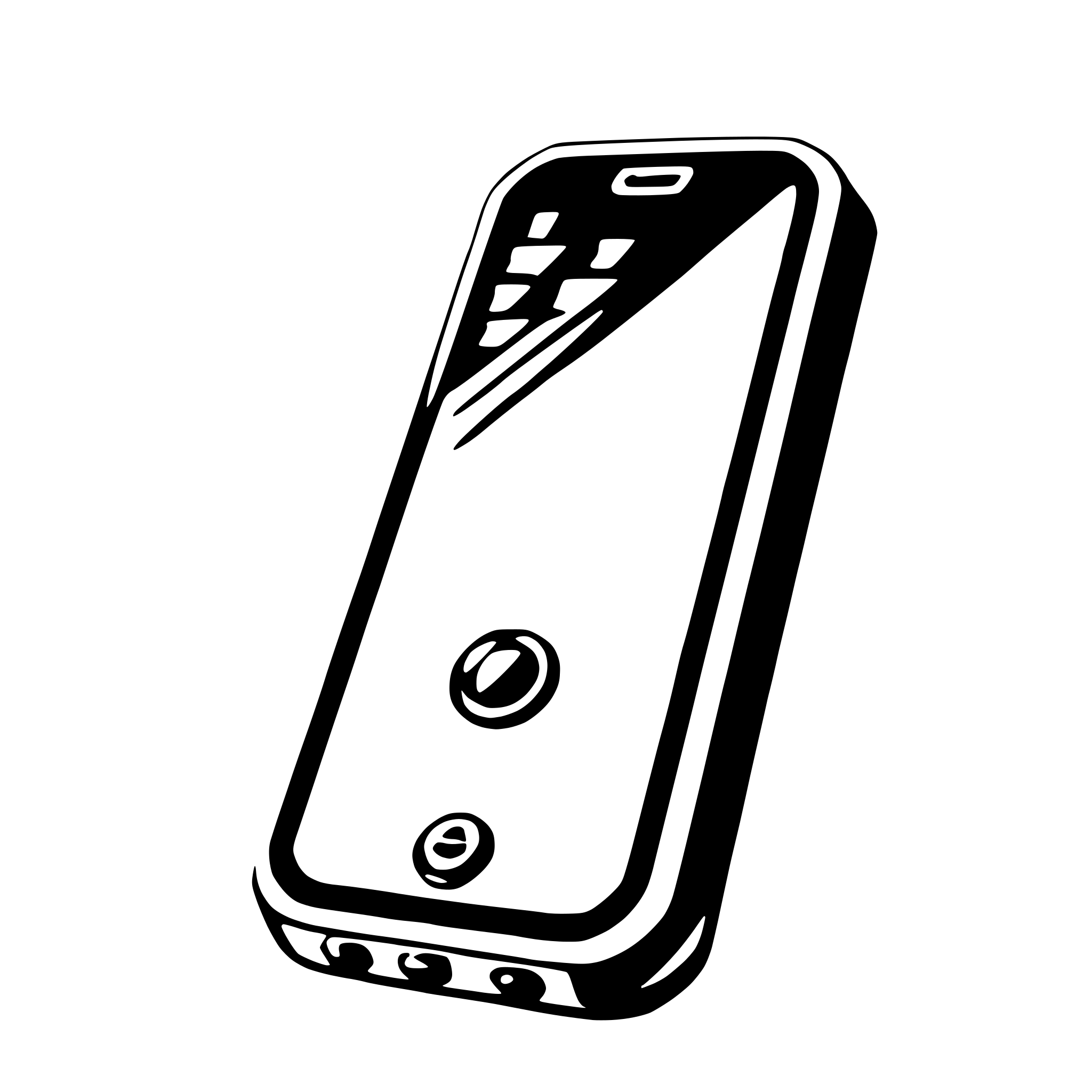AI-generated SVG of 'smartphone'