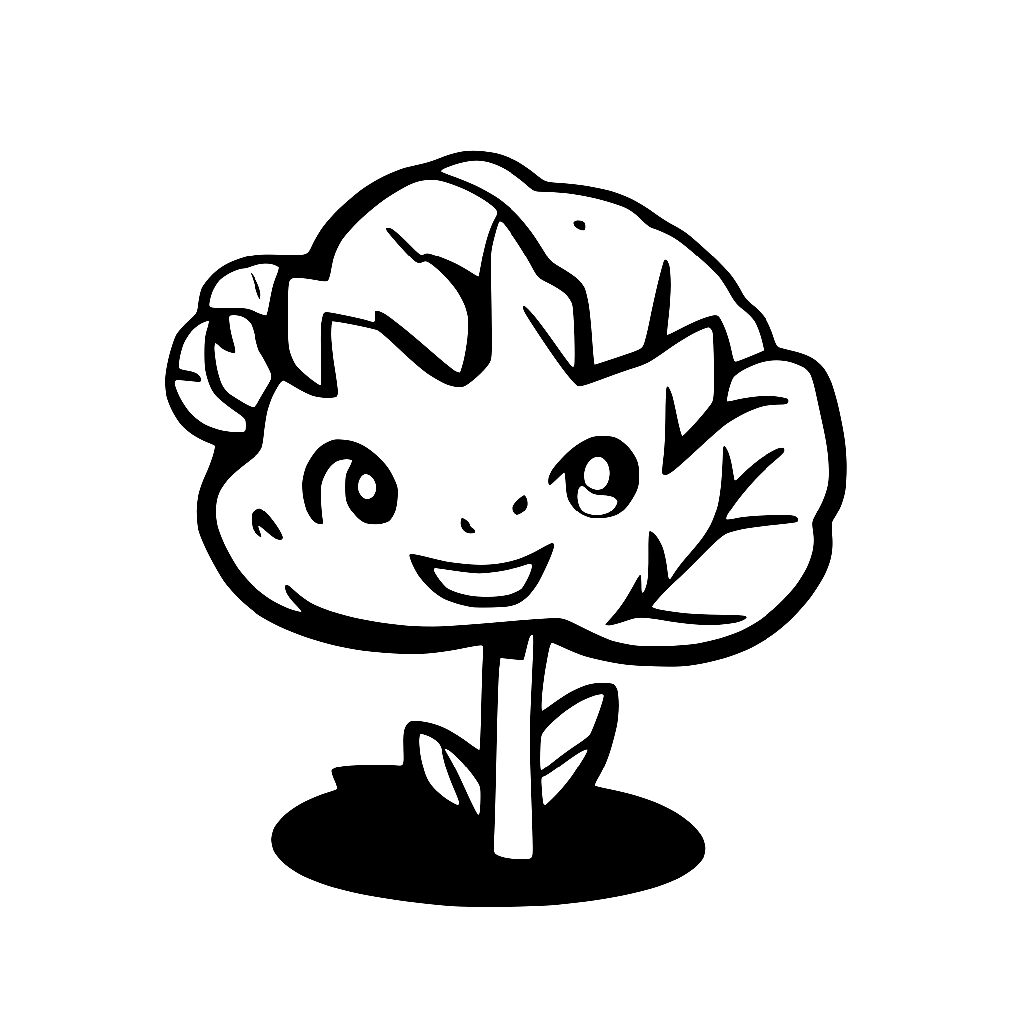 AI-generated SVG of 'small lettuce'