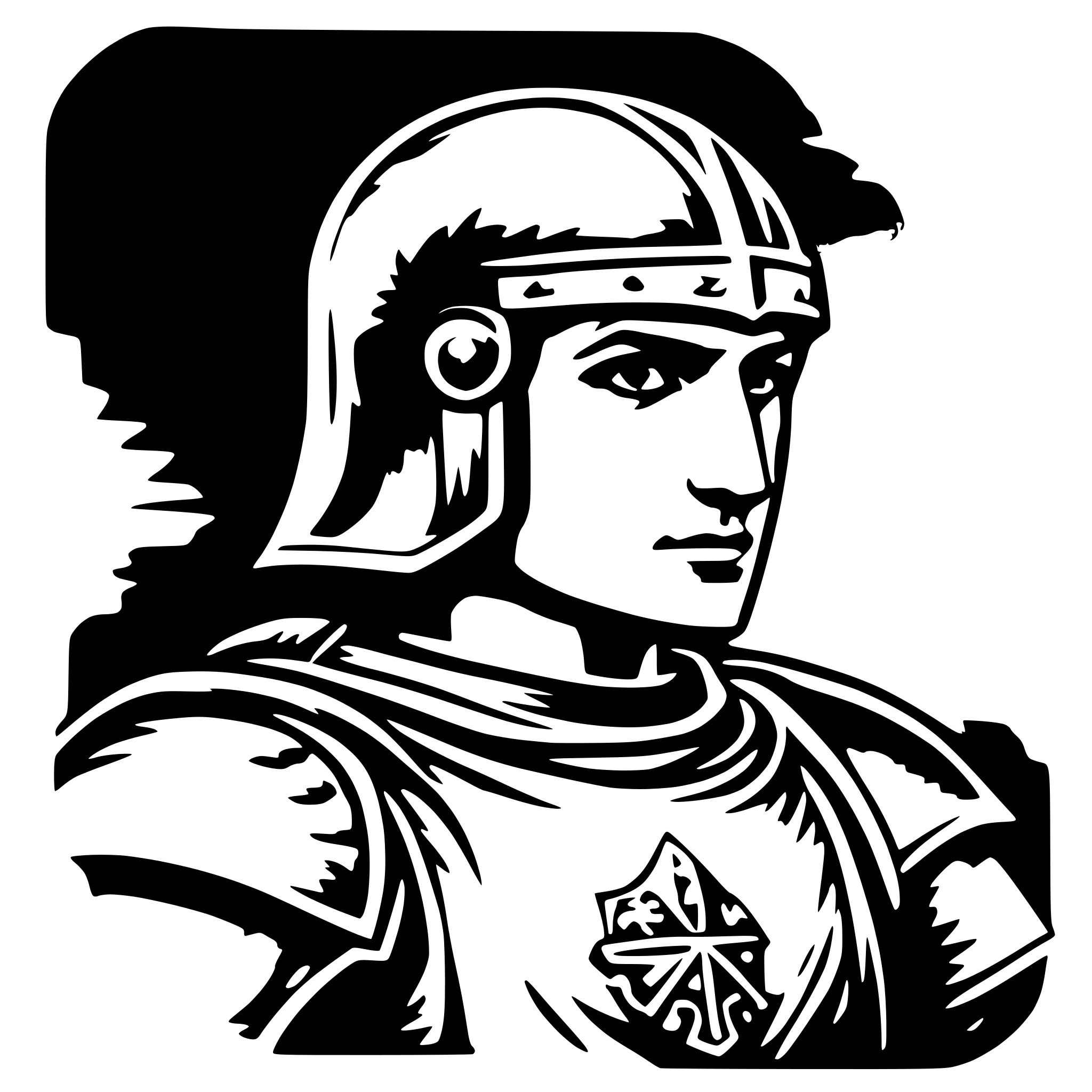 AI-generated SVG of 'knight of the roman empire'