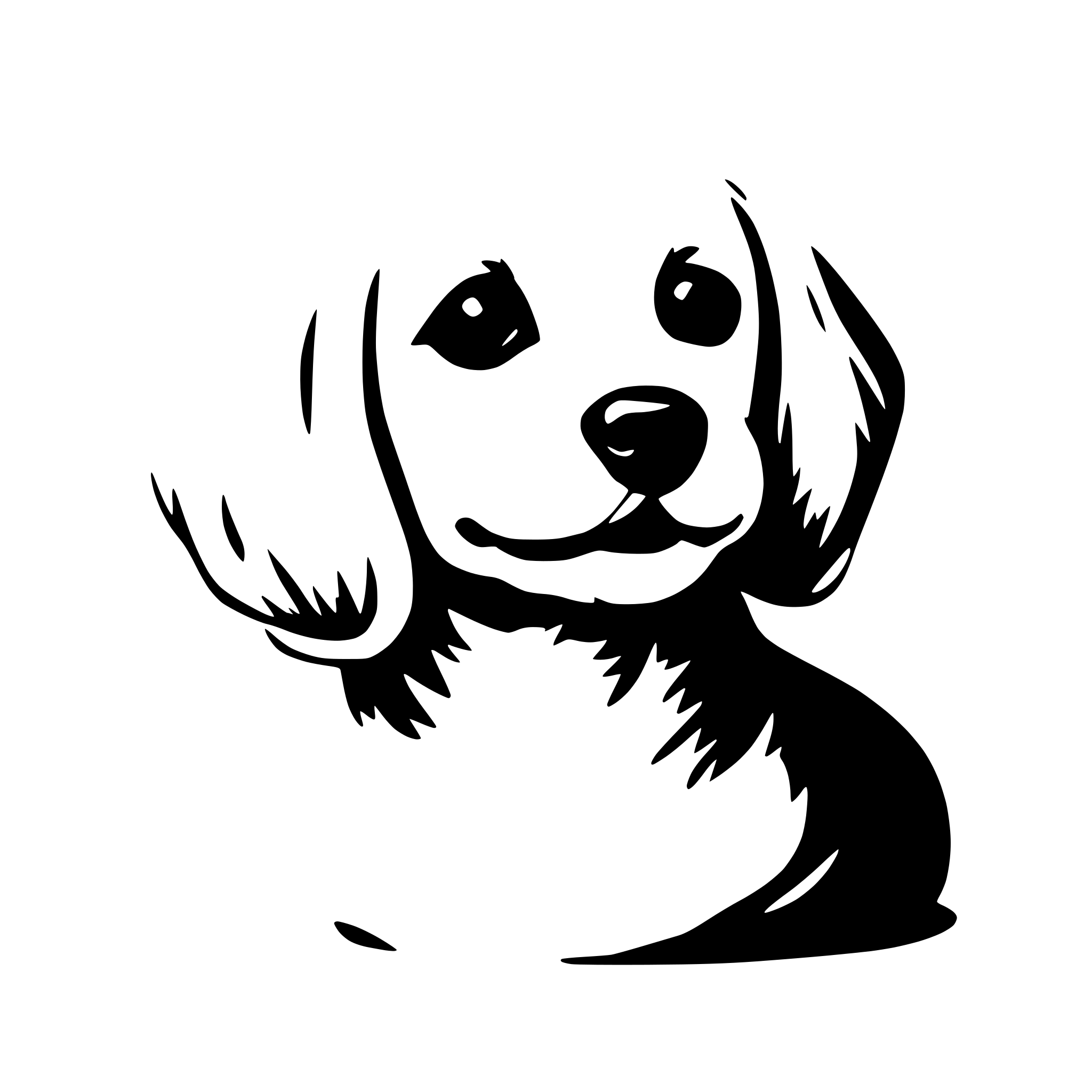 AI-generated SVG of a maltese