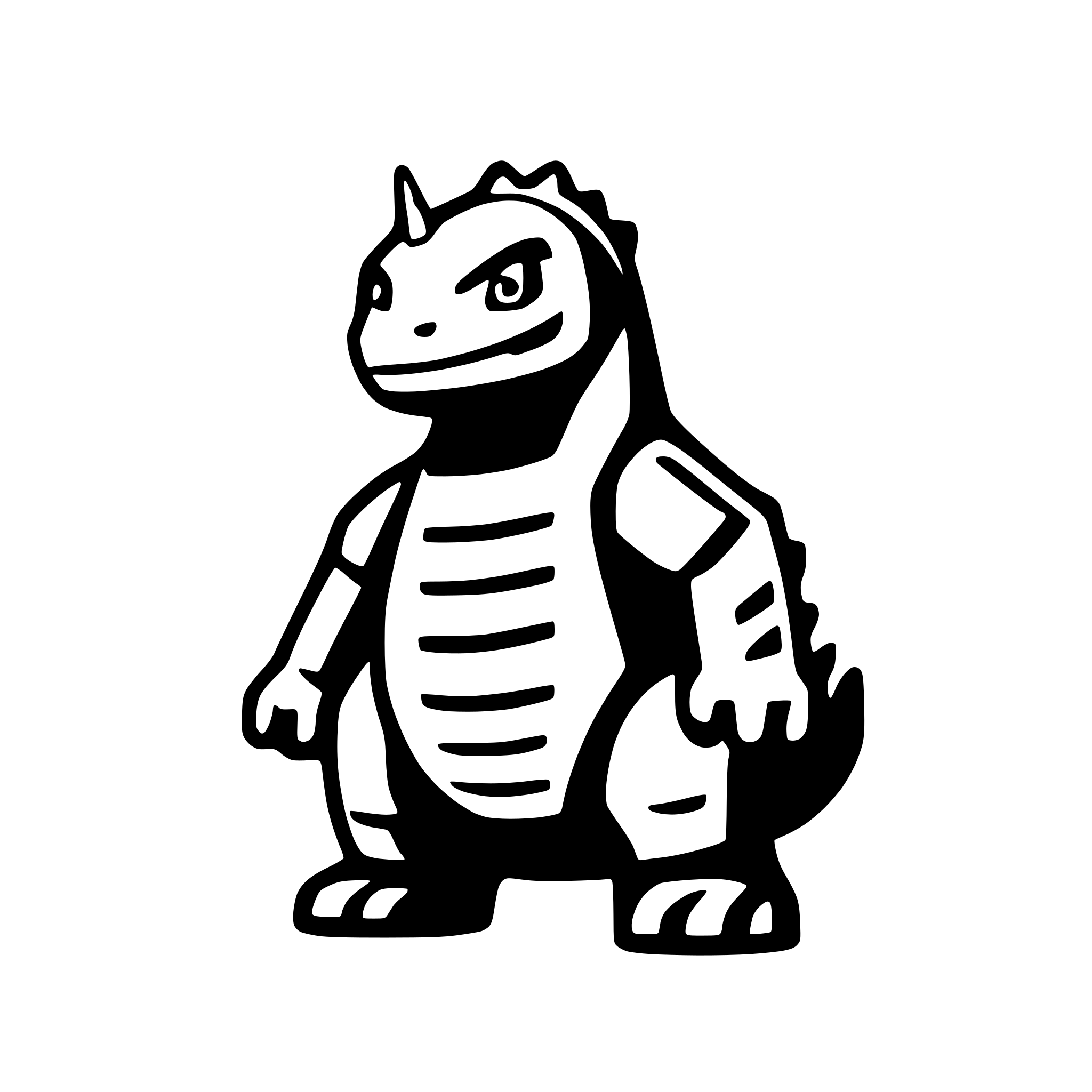 AI-generated SVG of 'godzilla for kids'