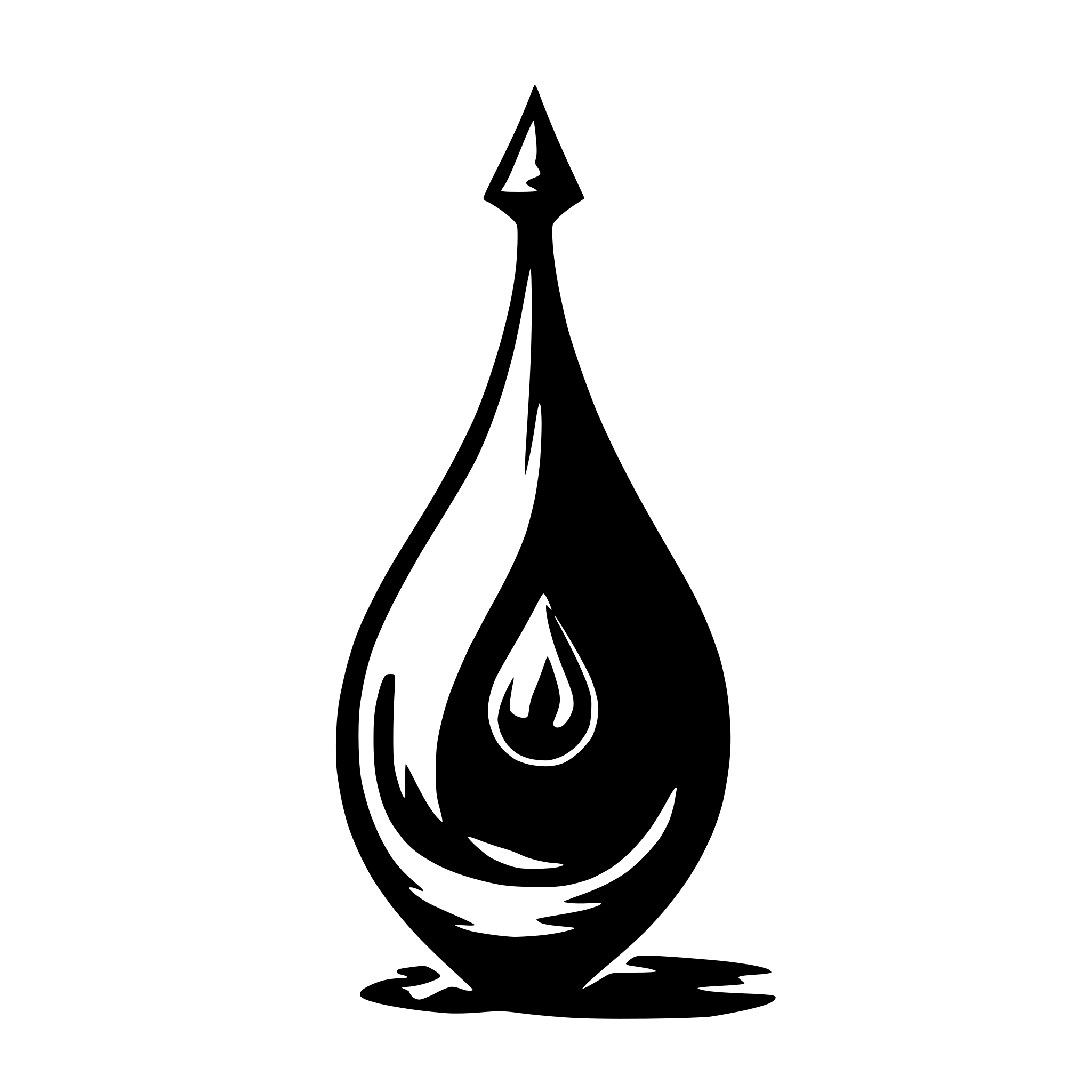 AI-generated SVG of 'sorcery drop'