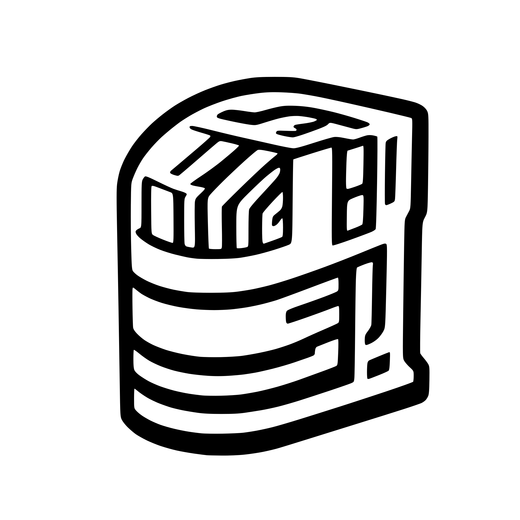 AI-generated SVG of a perspective view of blueprint schema