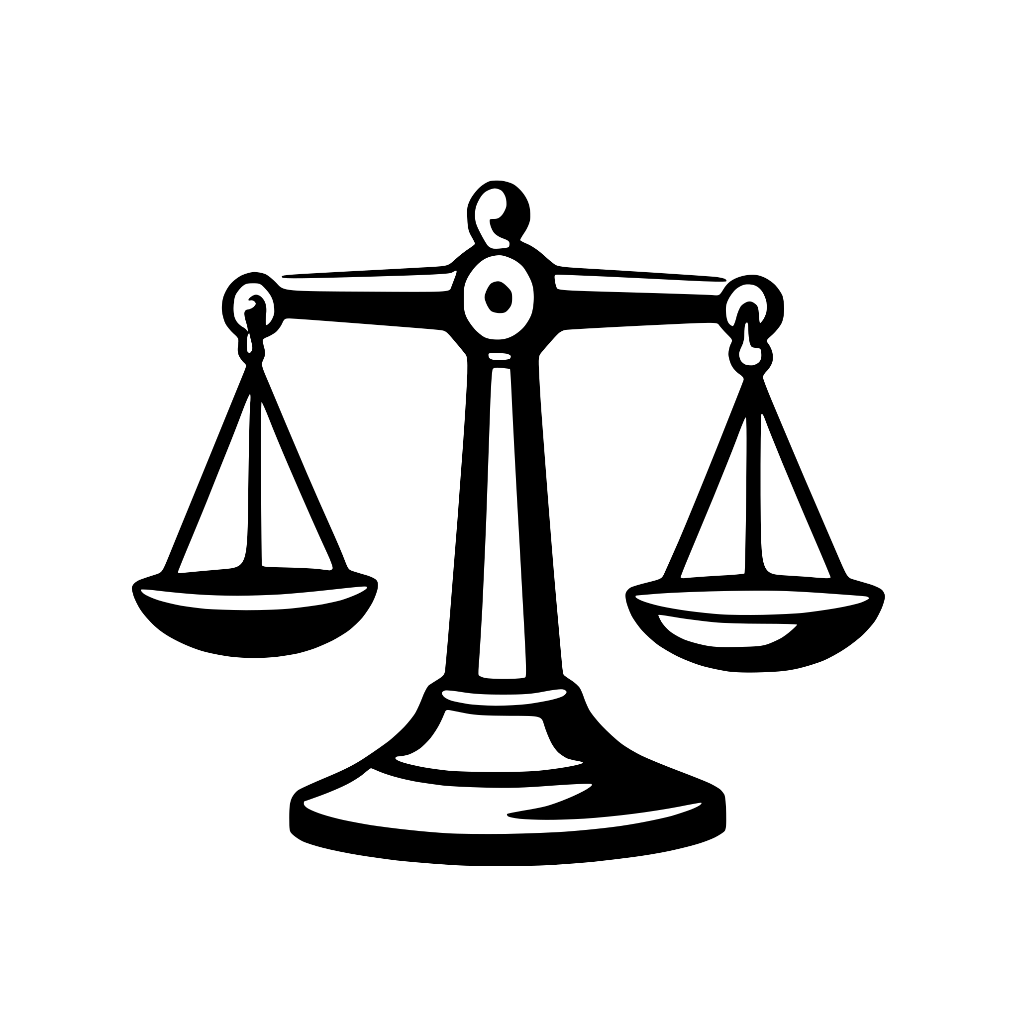 AI-generated SVG of 'scales balancing weights'