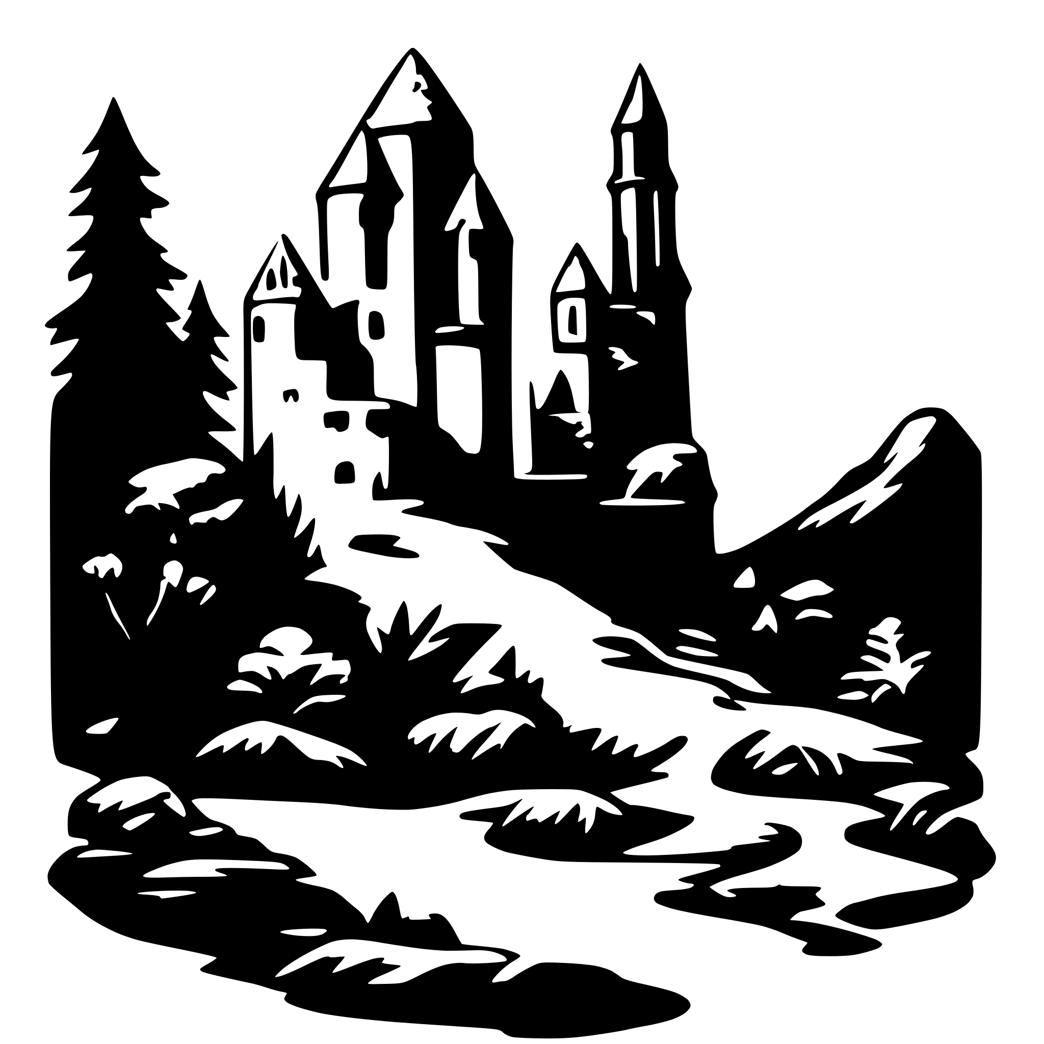 AI-generated SVG of 'Forgotten Realms'