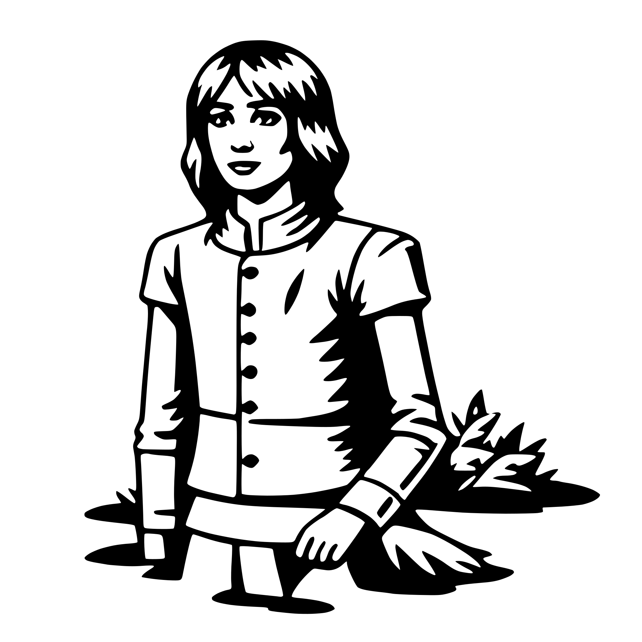 AI-generated SVG of 'izanami'