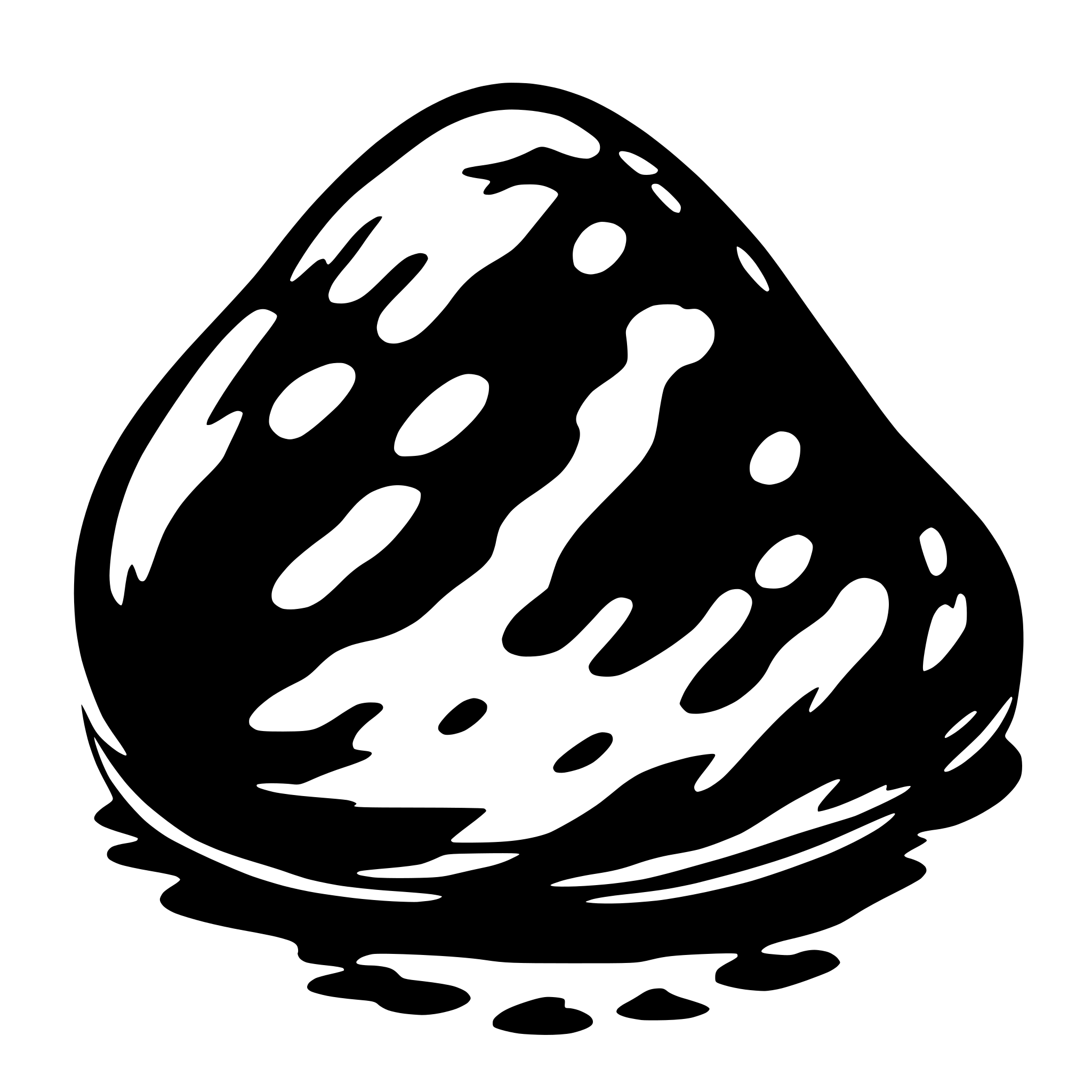 AI-generated SVG of a blob