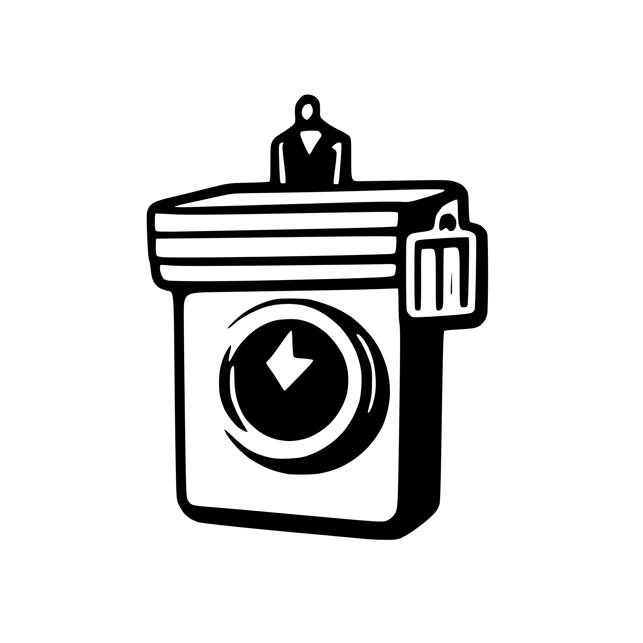 AI-generated SVG of a laundry cleaners icon office