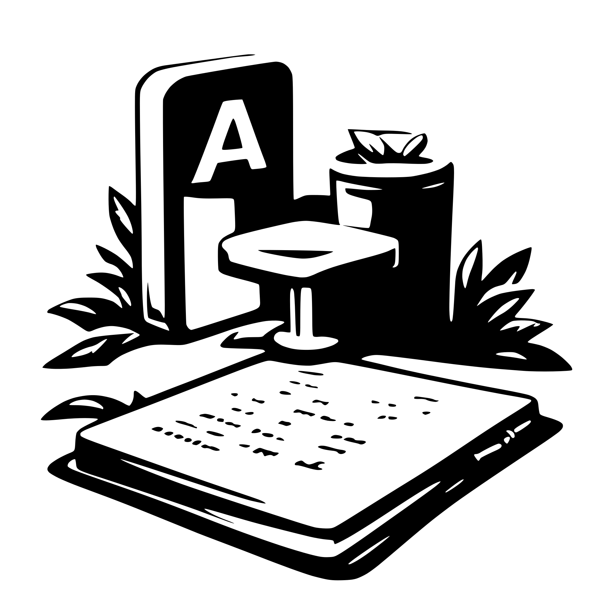 AI-generated SVG of 'aiwritten text'