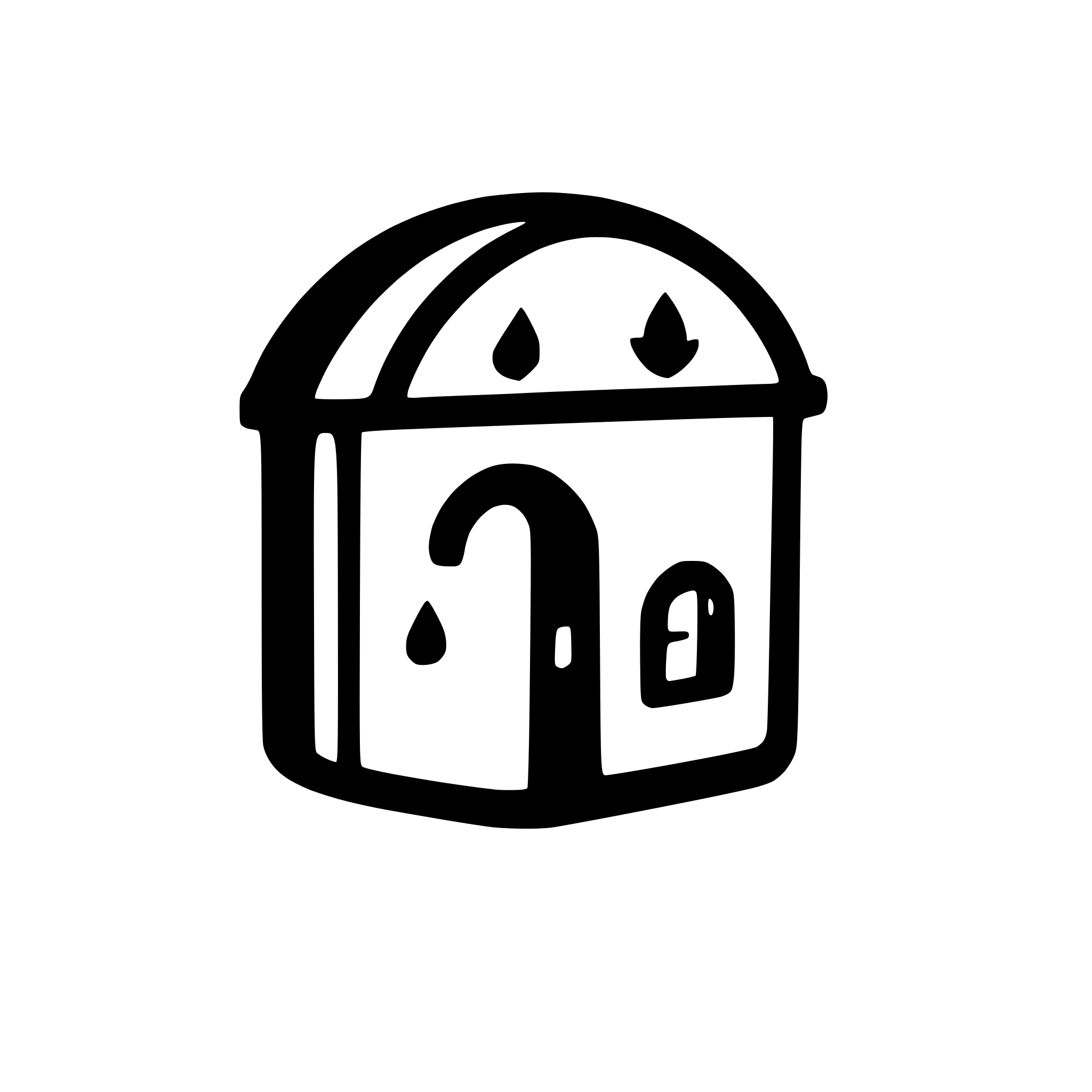 AI-generated SVG of a home icon