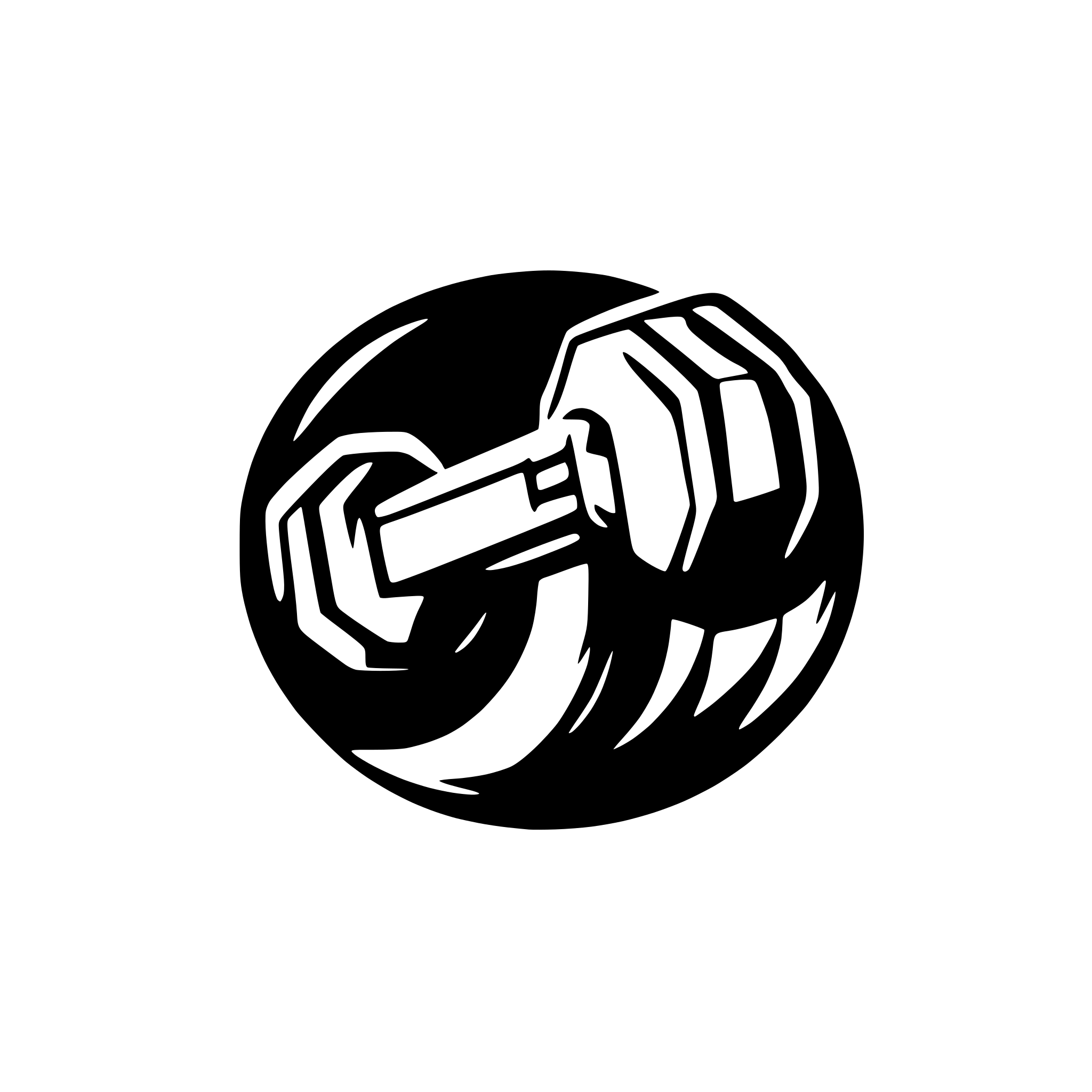 AI-generated SVG of a dumbbell