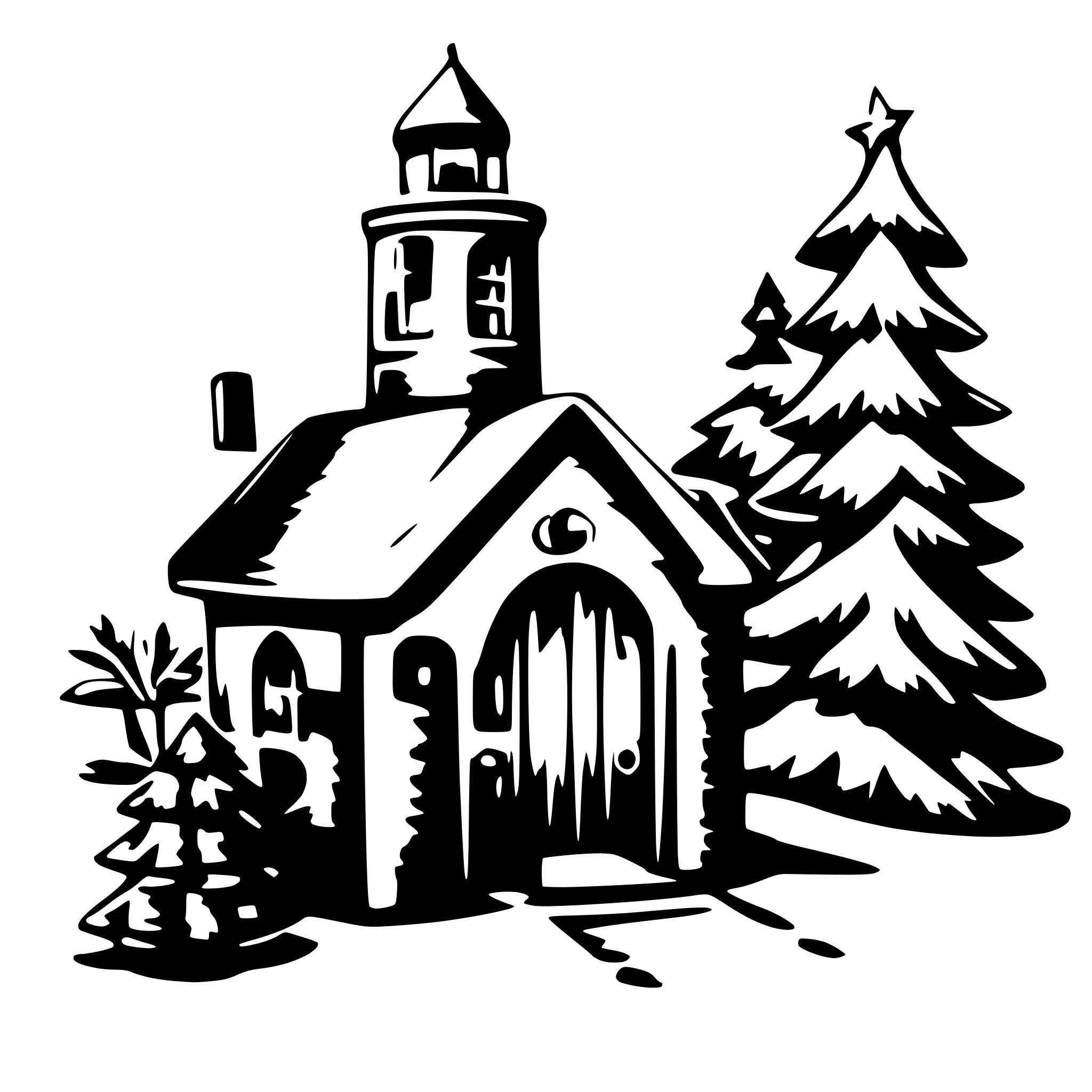 AI-generated SVG of 'Chrismas'