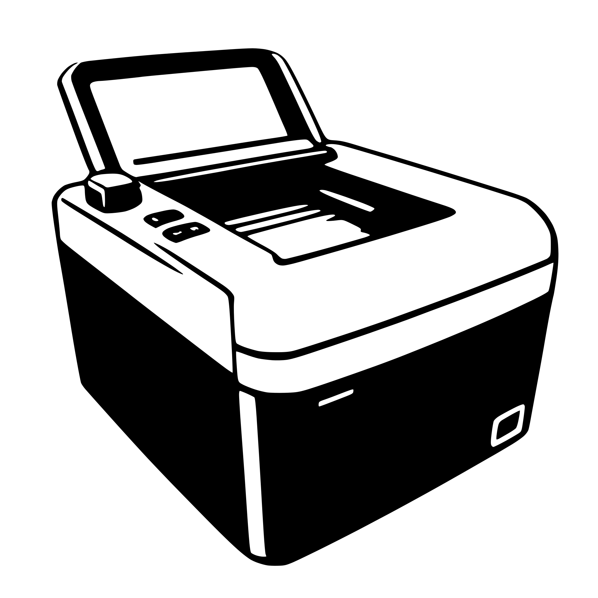 AI-generated SVG of 'printer'