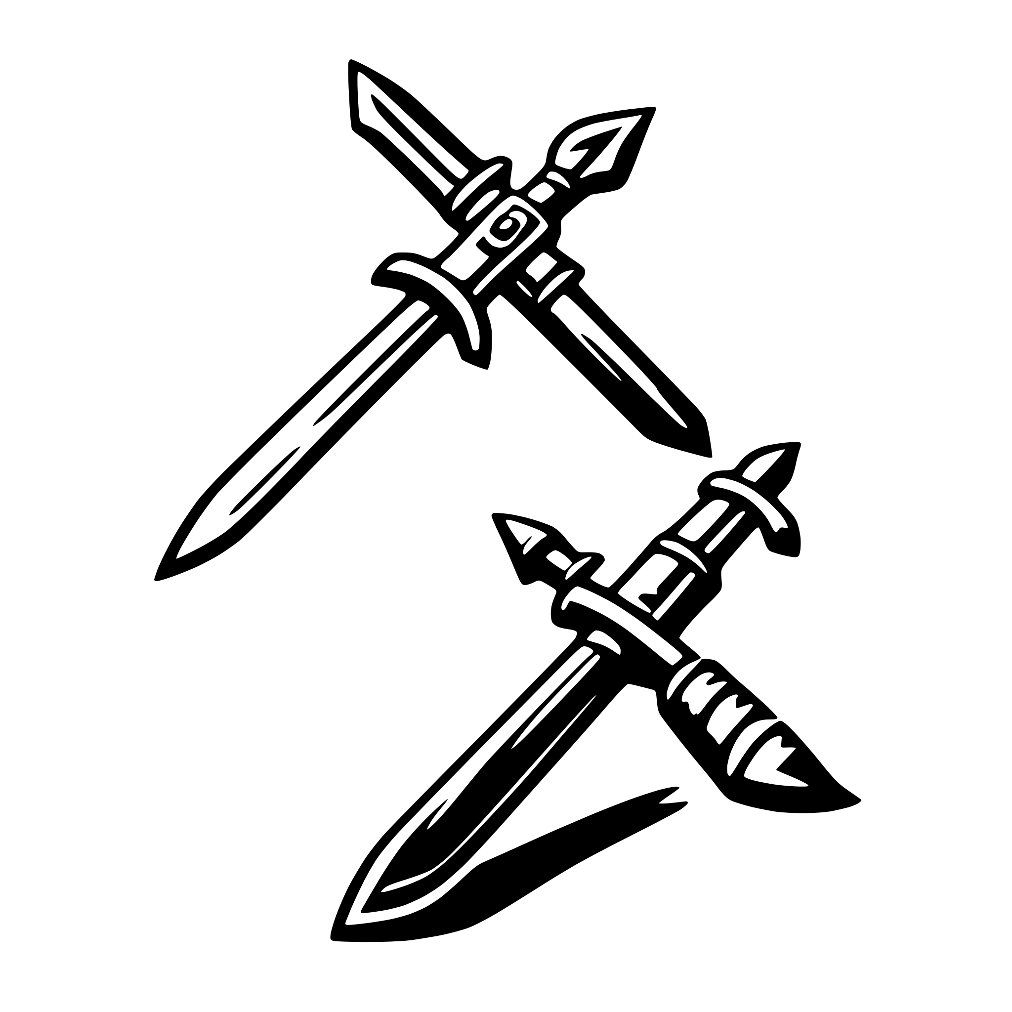 AI-generated SVG of a weapon